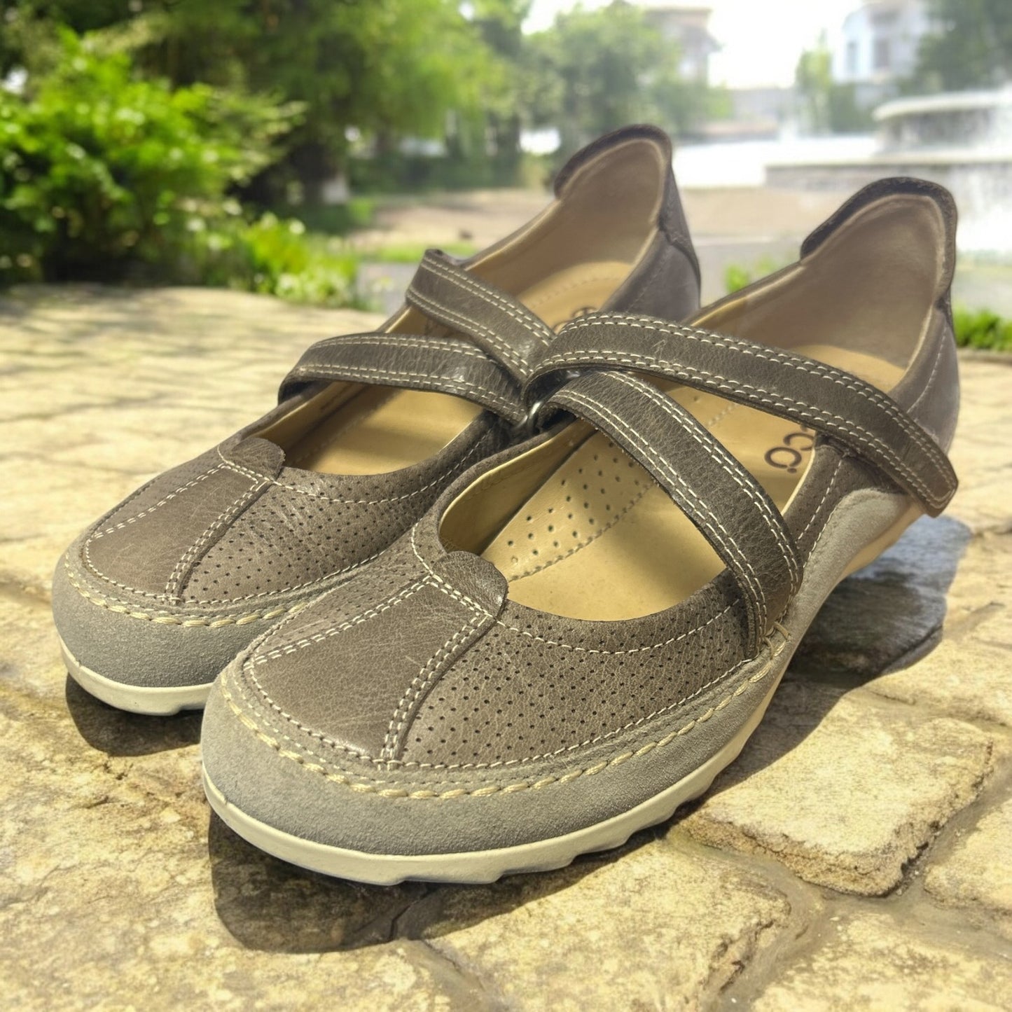 ecco Gesundheits‚ Ballerina Damen braun Gr. 36