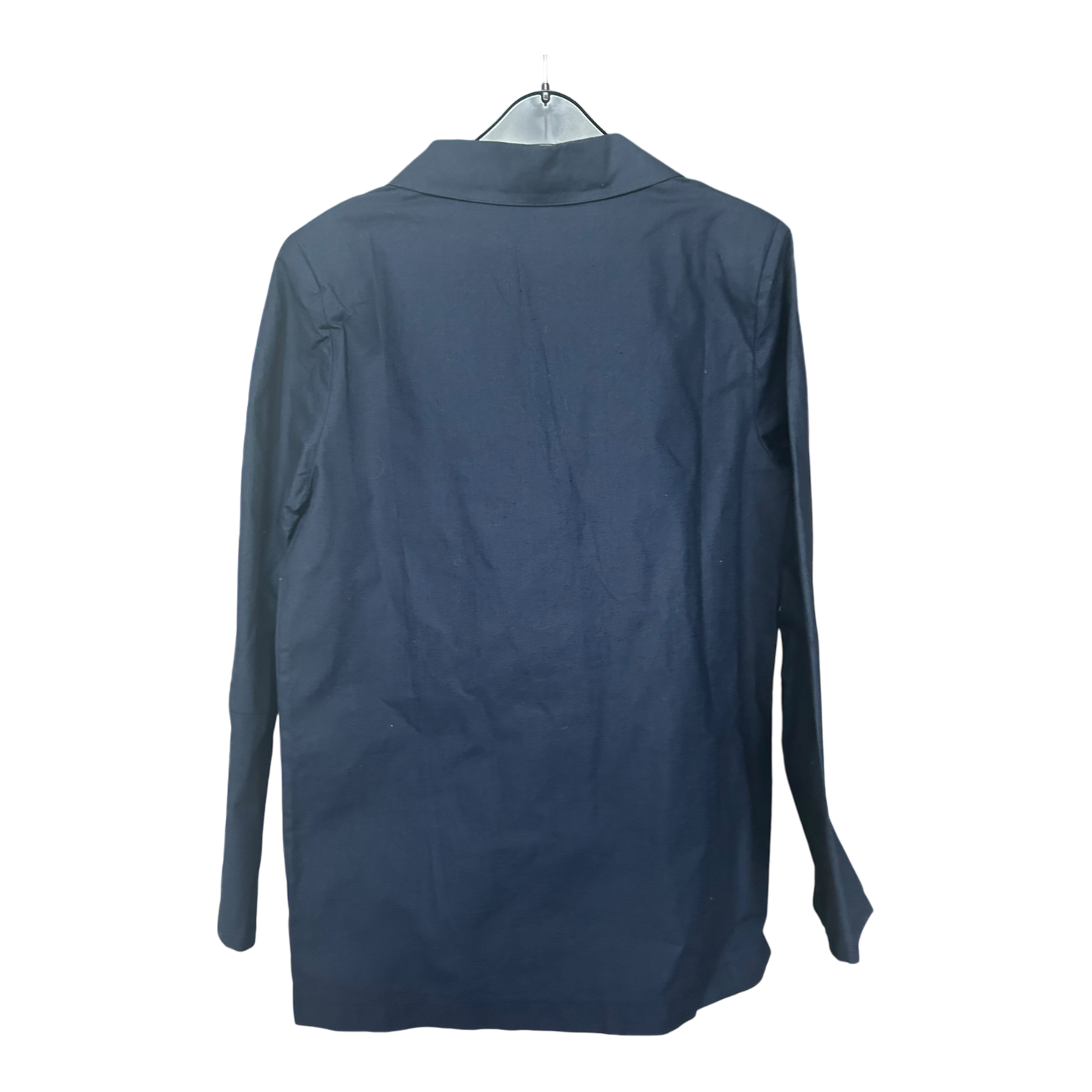 Vintage Damenblazer Sommer 1-reihig blau Größe 38