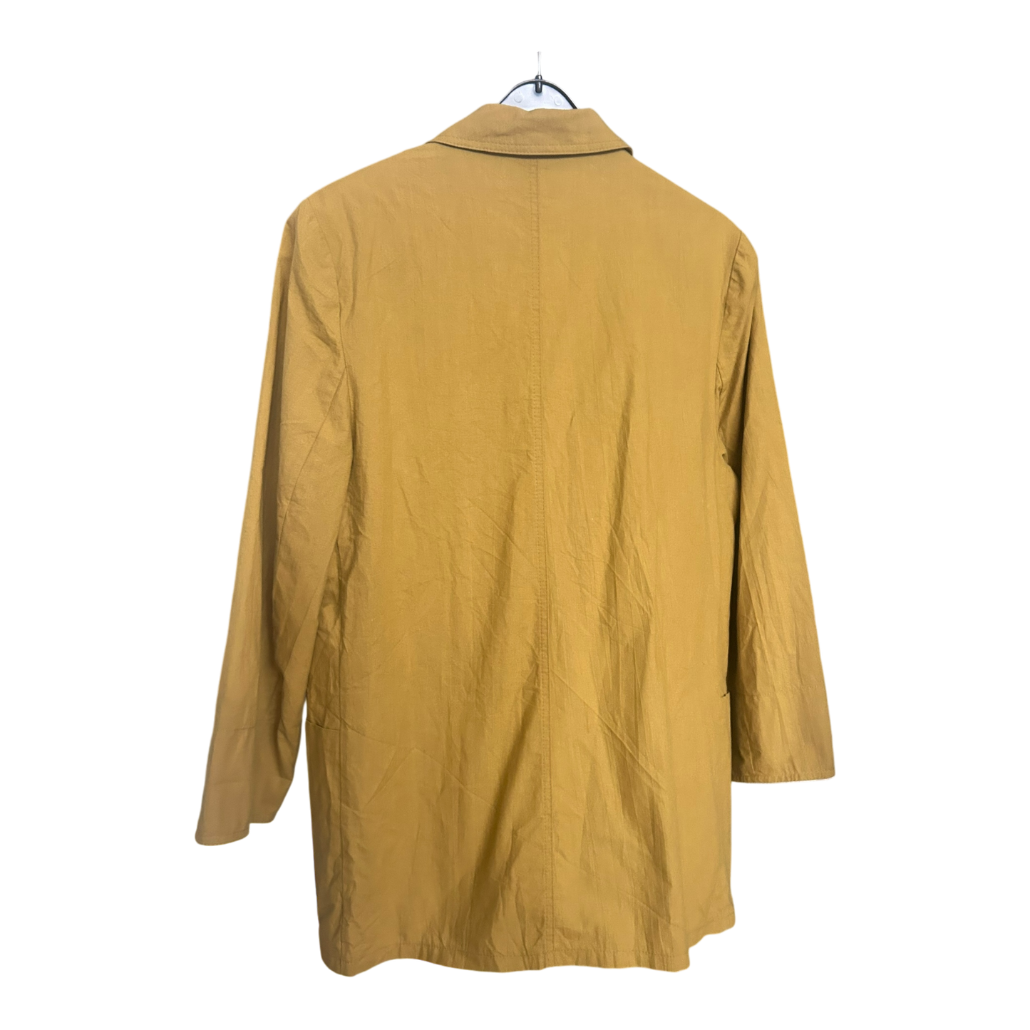 Vintage Damenblazer Sommer 2-reihig senfgelb Größe 40