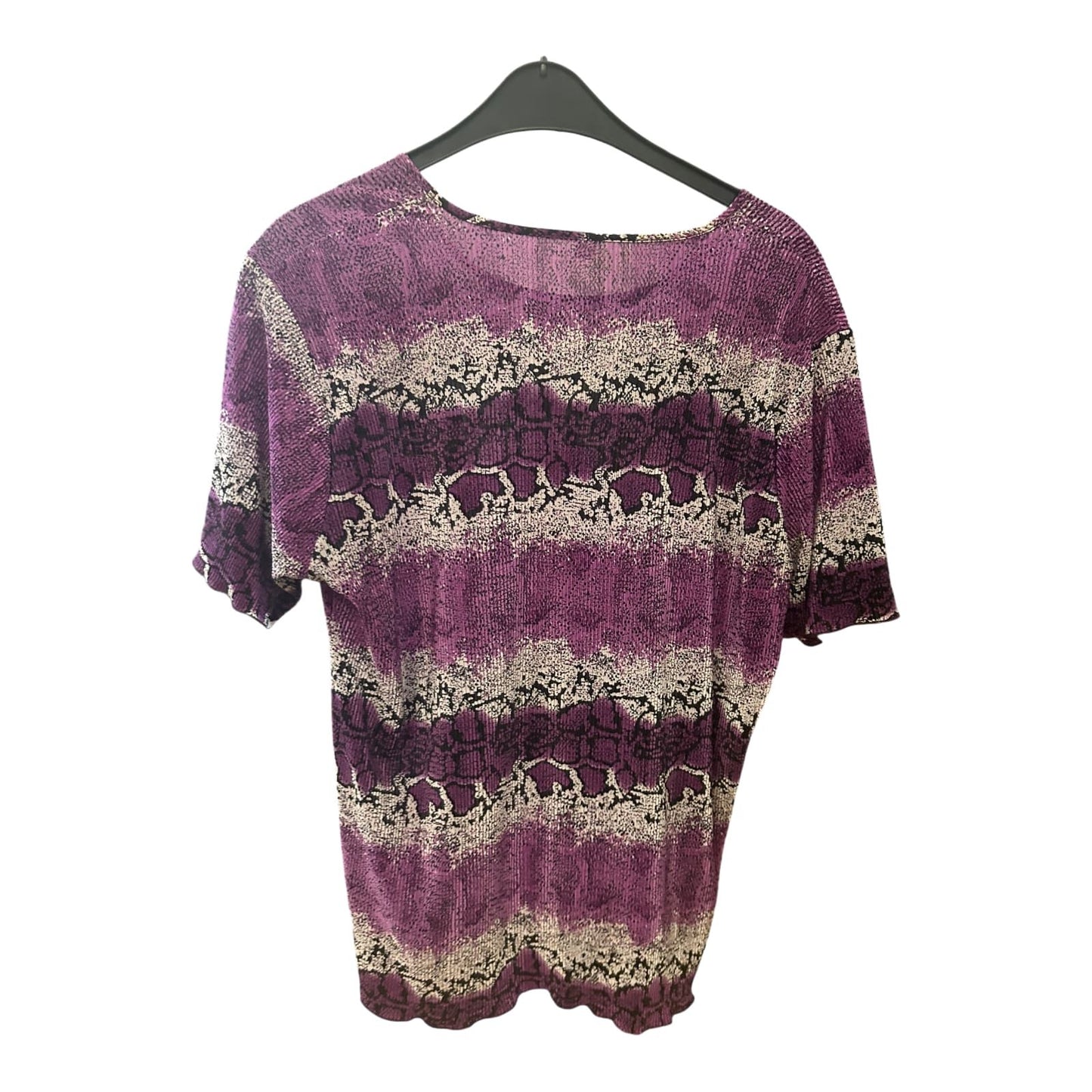 Pure Panda Damen Kurzarm T-Shirt Tiger, Pink Größe XXL