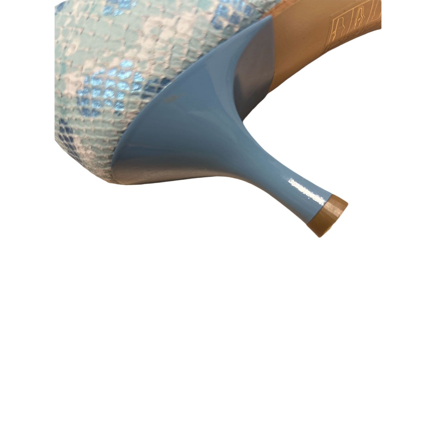 EKOS Italienische Pumps Damen türkis Gr. 38