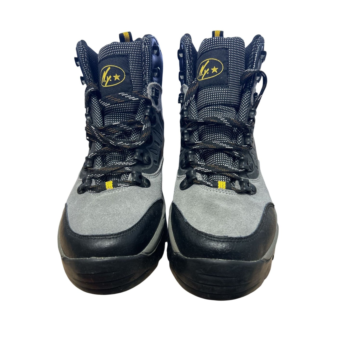 N.Y. Wanderstiefel Damen/Herren grau-schwarz Gr. 41