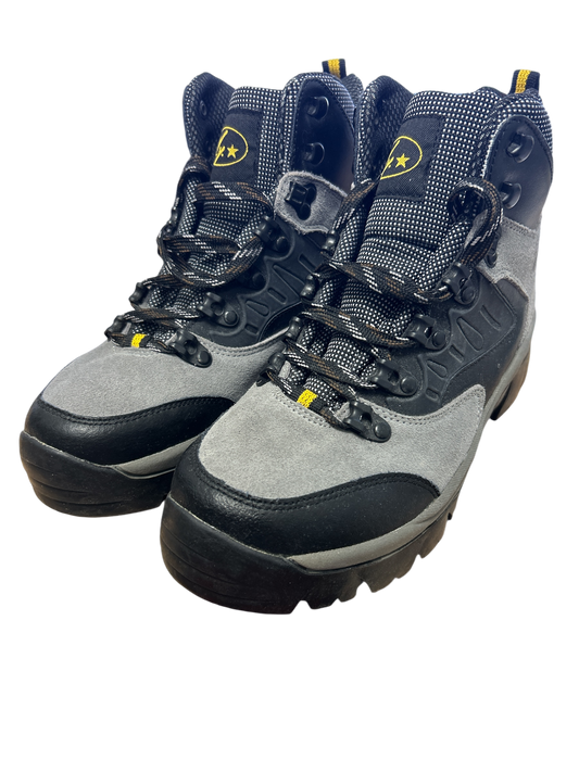 N.Y. Wanderstiefel Damen/Herren grau-schwarz Gr. 41