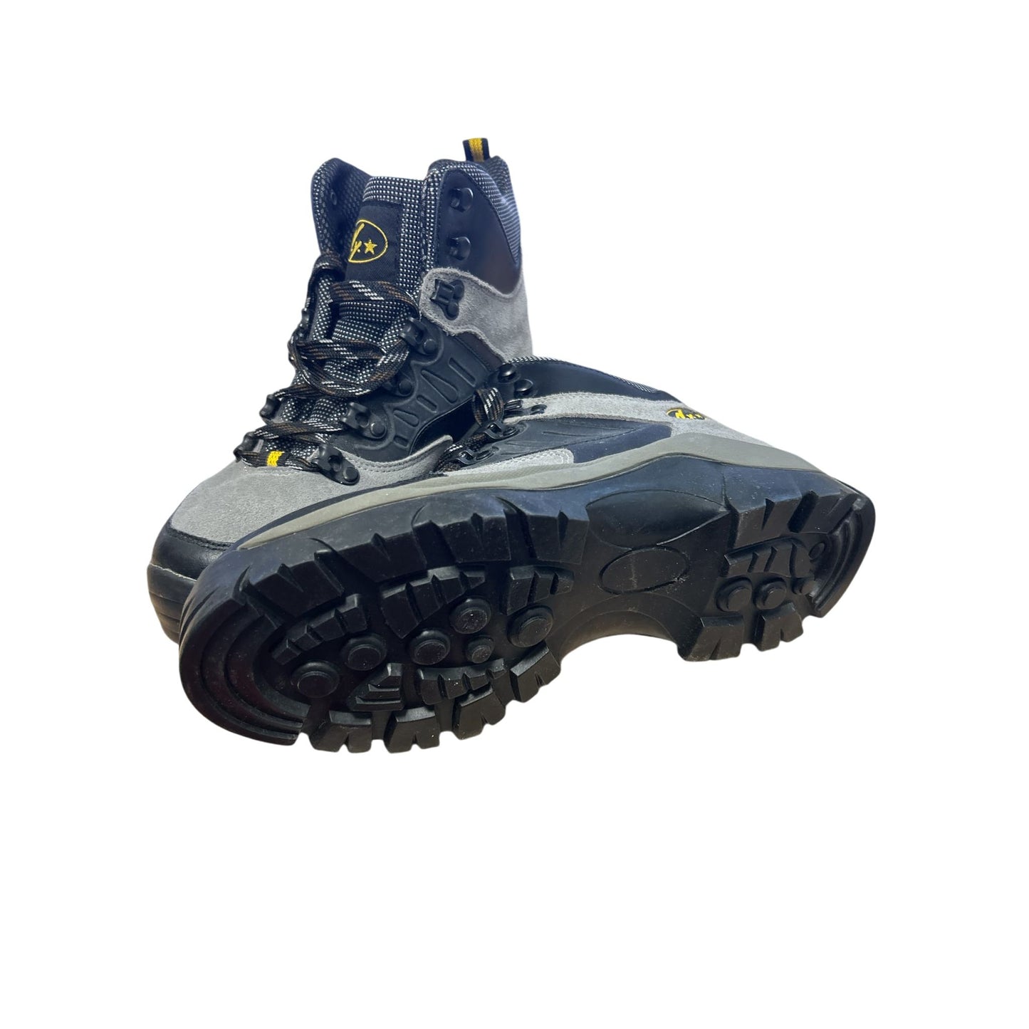 N.Y. Wanderstiefel Damen/Herren grau-schwarz Gr. 41