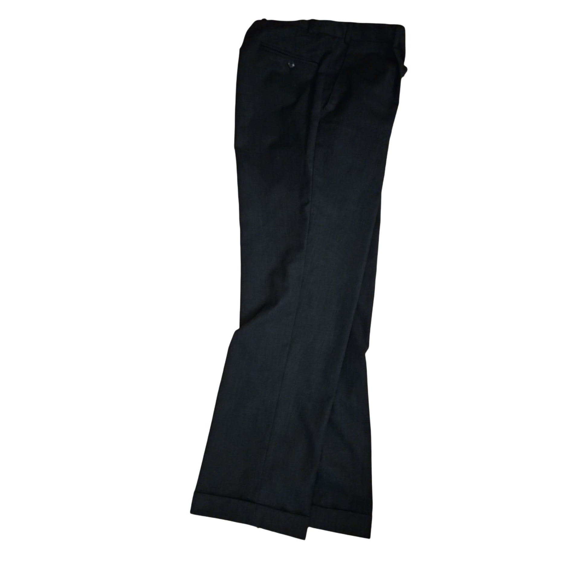 Strauss Stoffhose Herren Schwarz Größe 52 Pflegeleicht Robust