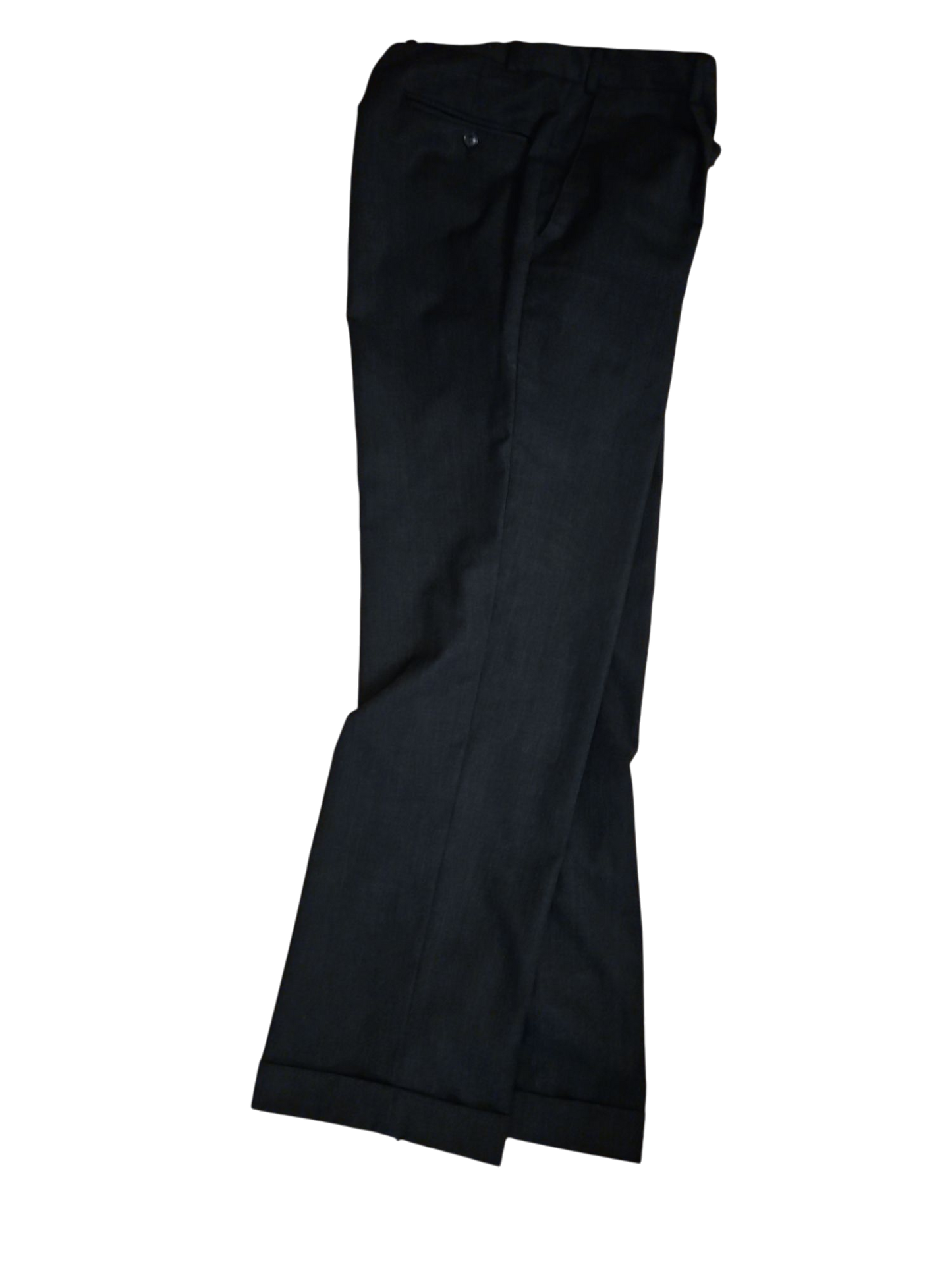 Strauss Stoffhose Herren Schwarz Größe 52 Pflegeleicht Robust