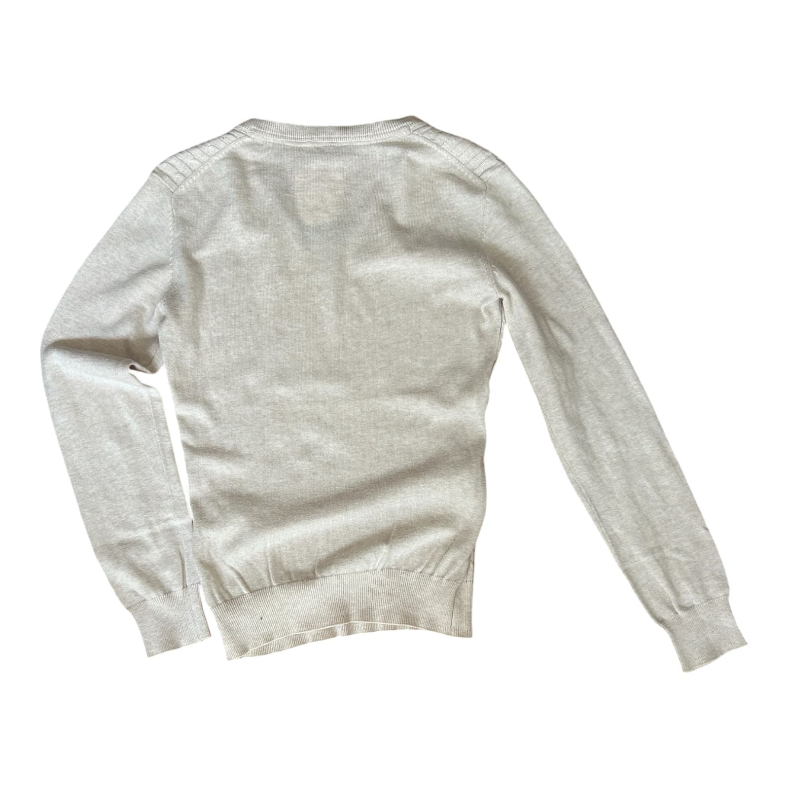 Pure Panda Damen Strick Pullover Beige Gr.38
