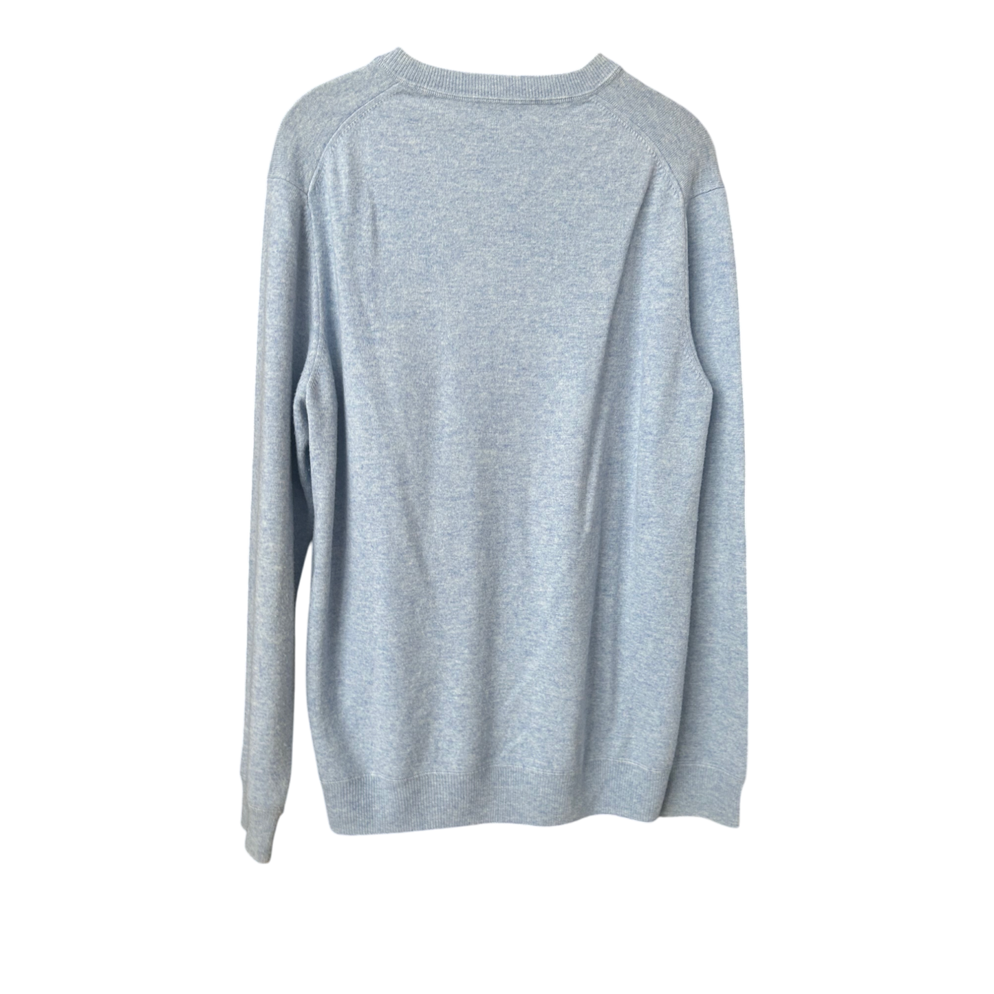 Charles Tyrwhitt Herren Pullover | Gr. L | 90% Wolle 10% Kaschmir | Blau