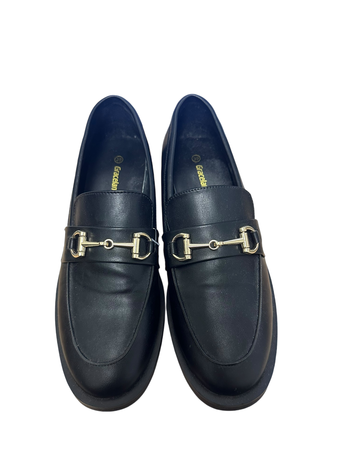 👞 Graceland Loafer Damen 39 Schwarz – Gliederkette – Elegant 👞