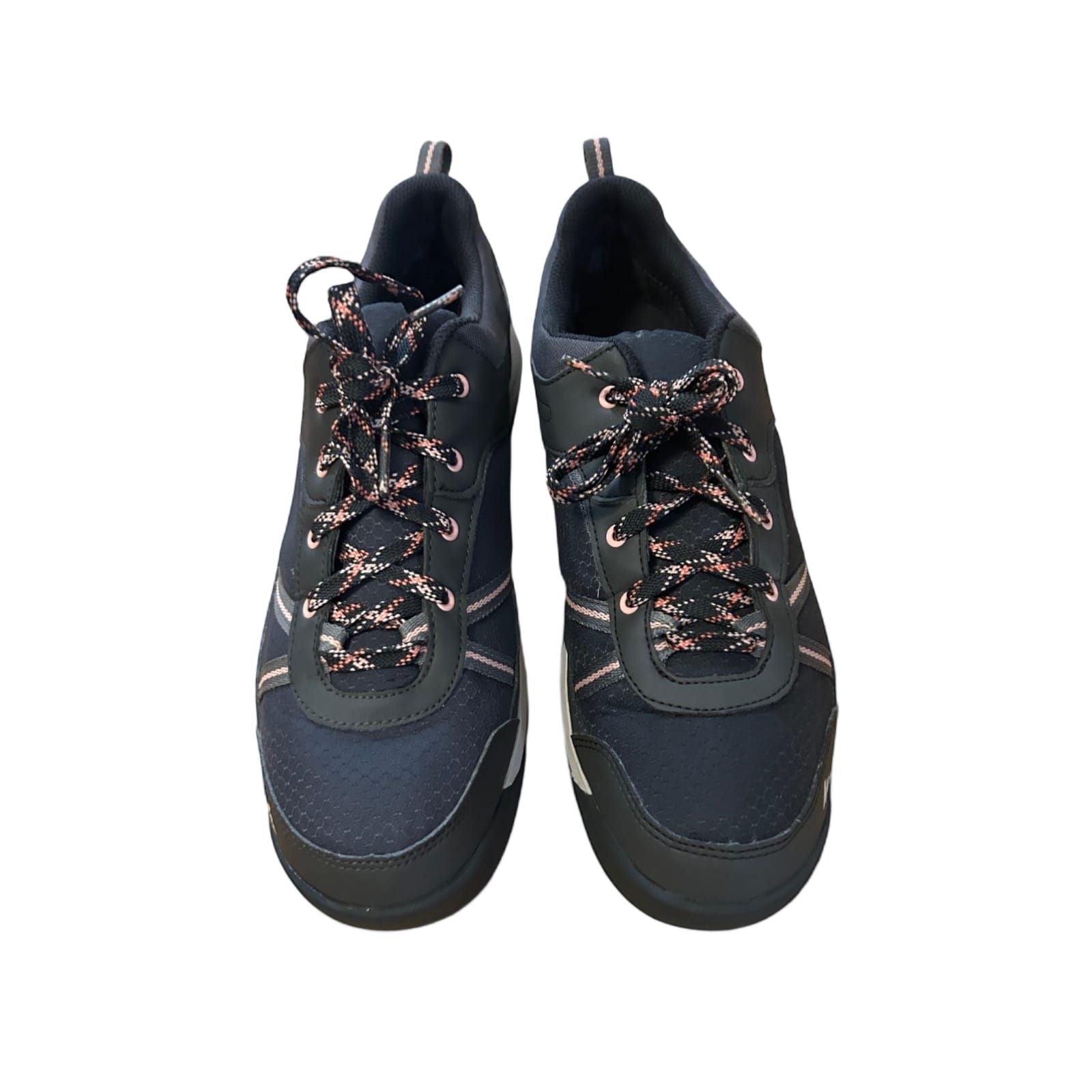 QUECHUA Schnürschuhe Wandern grau wasserfest Damen Gr. 41