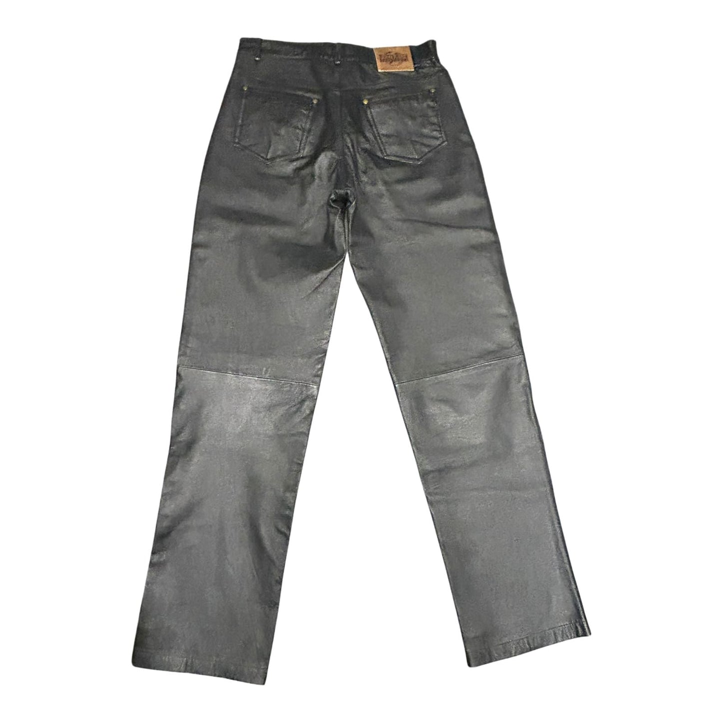 John F. Gee Lederhose schwarz Größe S-M