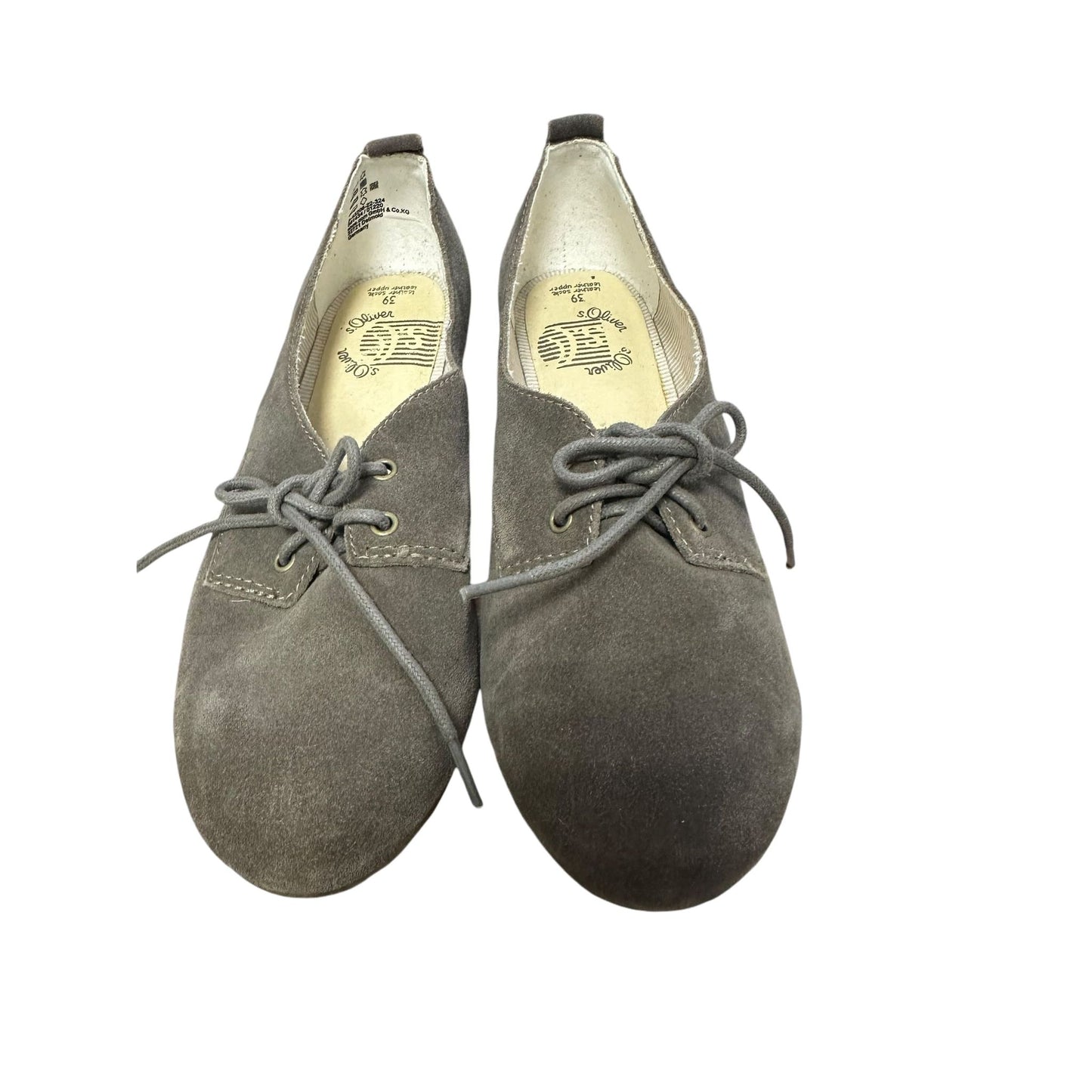 s.oliver Damenhalbschuhe - grau Gr. 39