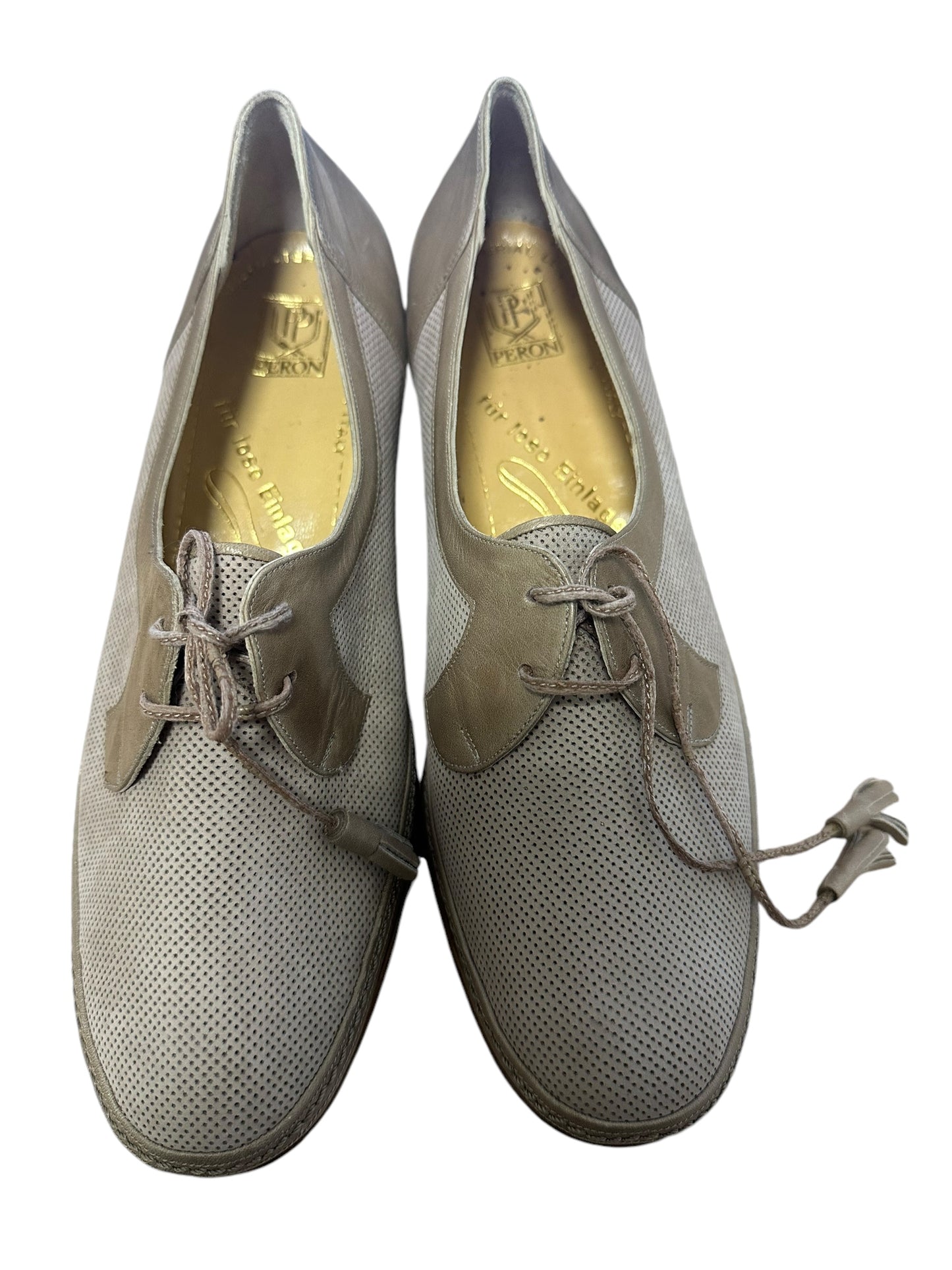 Peron Damenhalbschuhe - beige Gr. 40