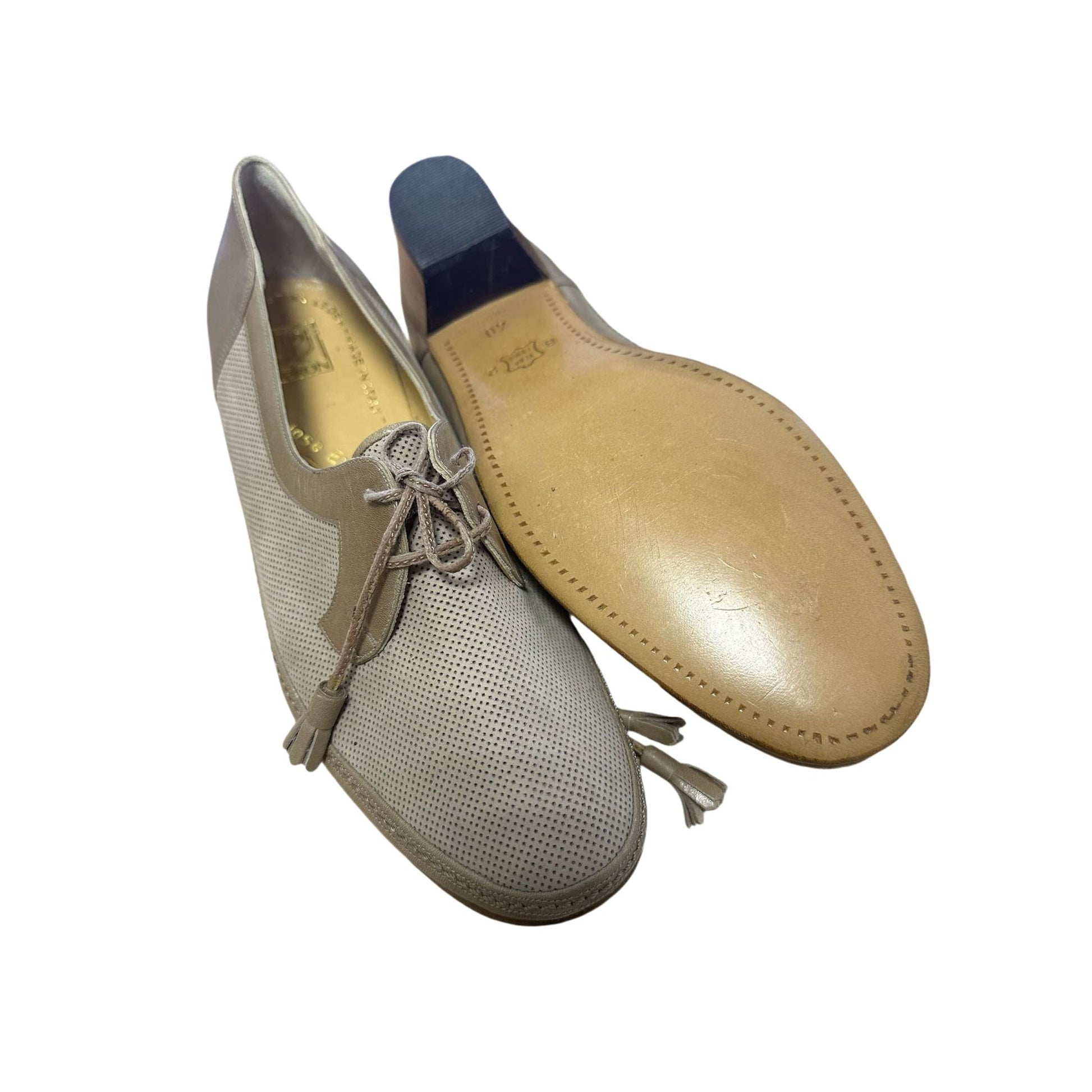 Peron Damenhalbschuhe - beige Gr. 40