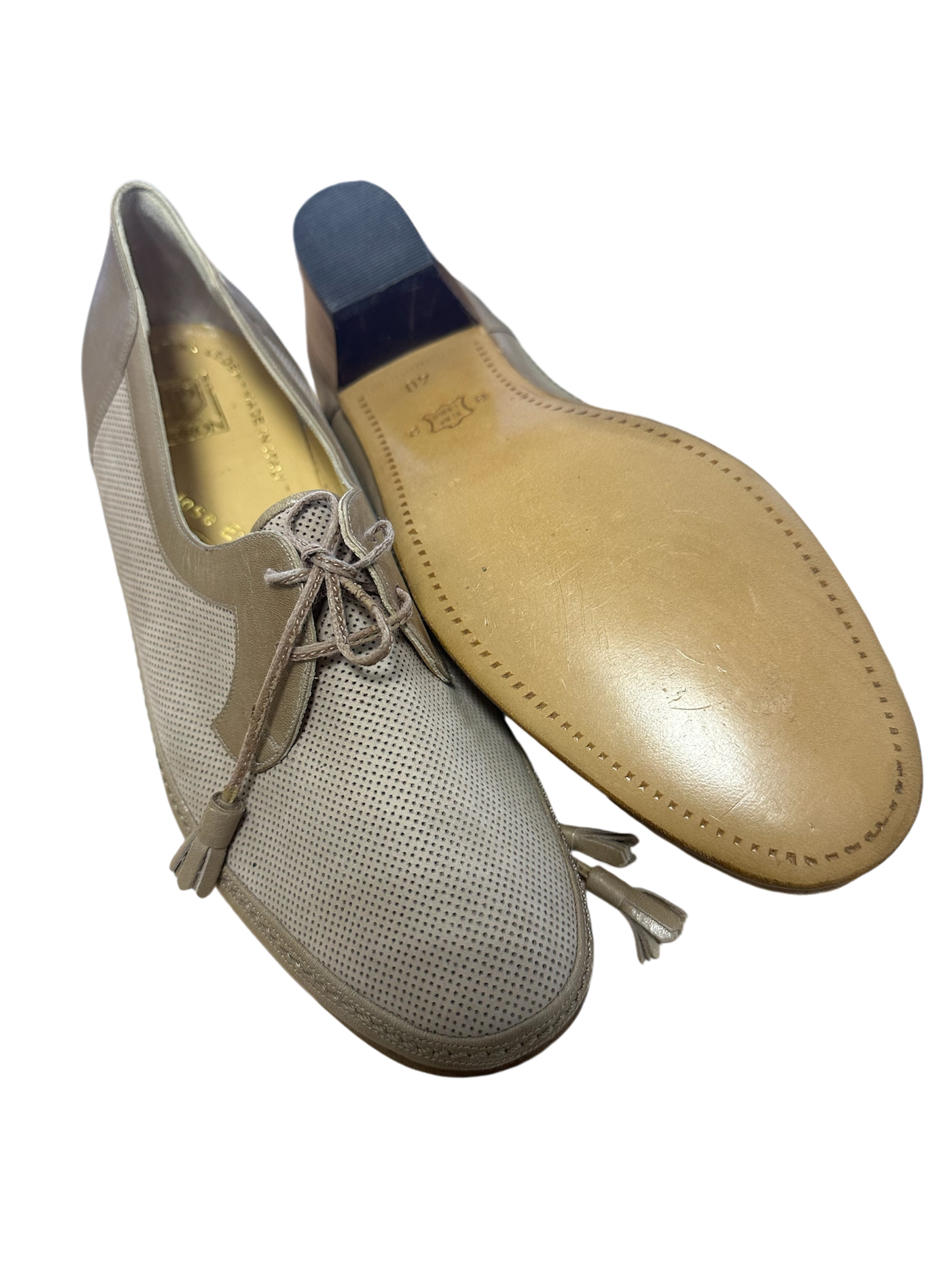 Peron Damenhalbschuhe - beige Gr. 40
