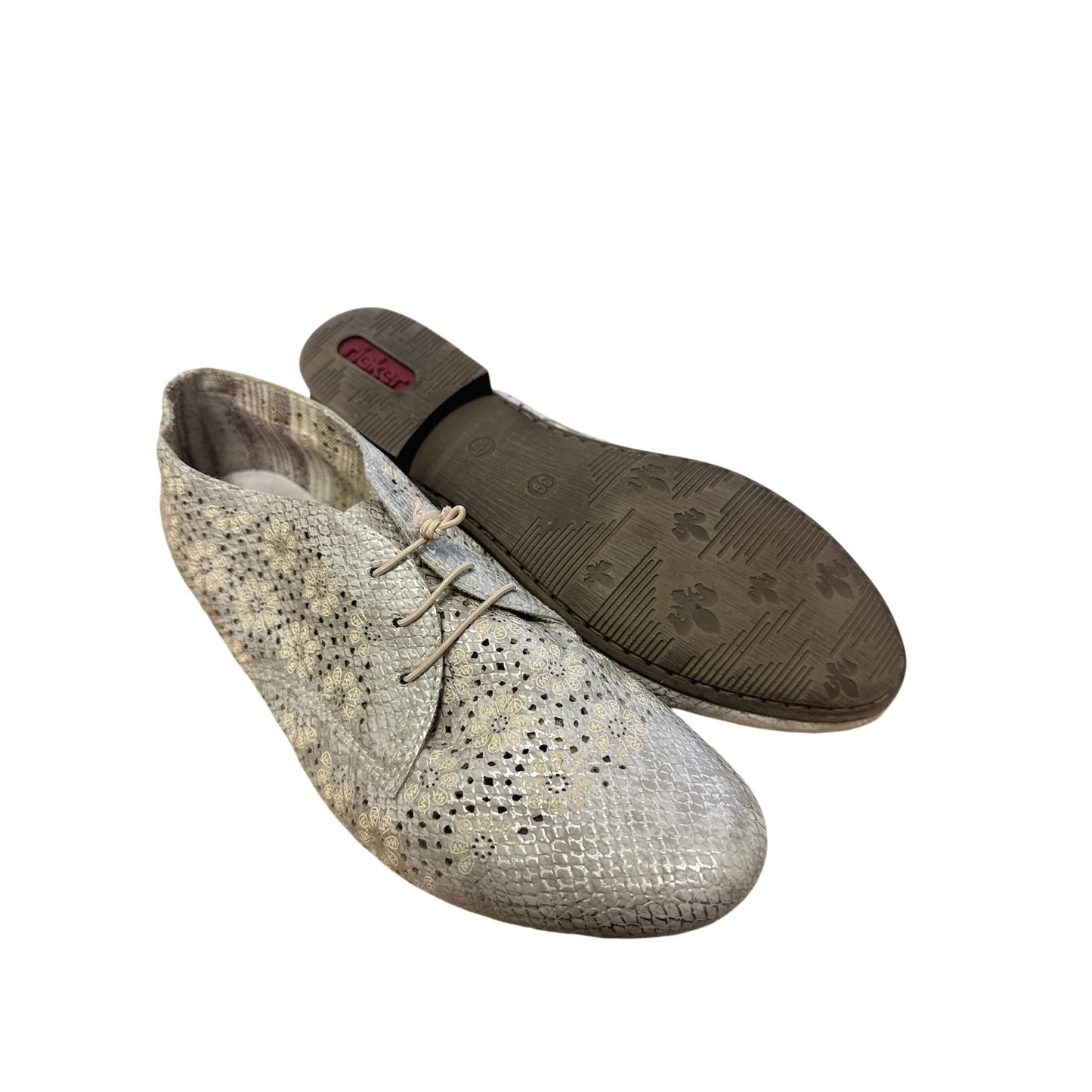 Rieker Damenhalbschuhe - beige Gr. 39