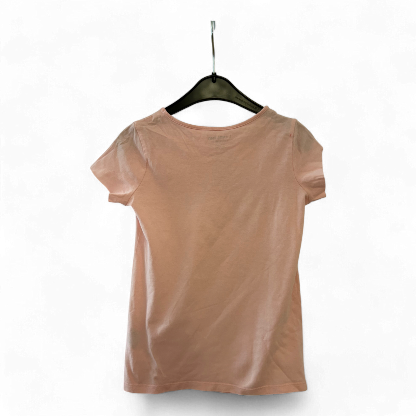 LANDS'END T-Shirt Mädchen rosa Pferde  Gr. 122