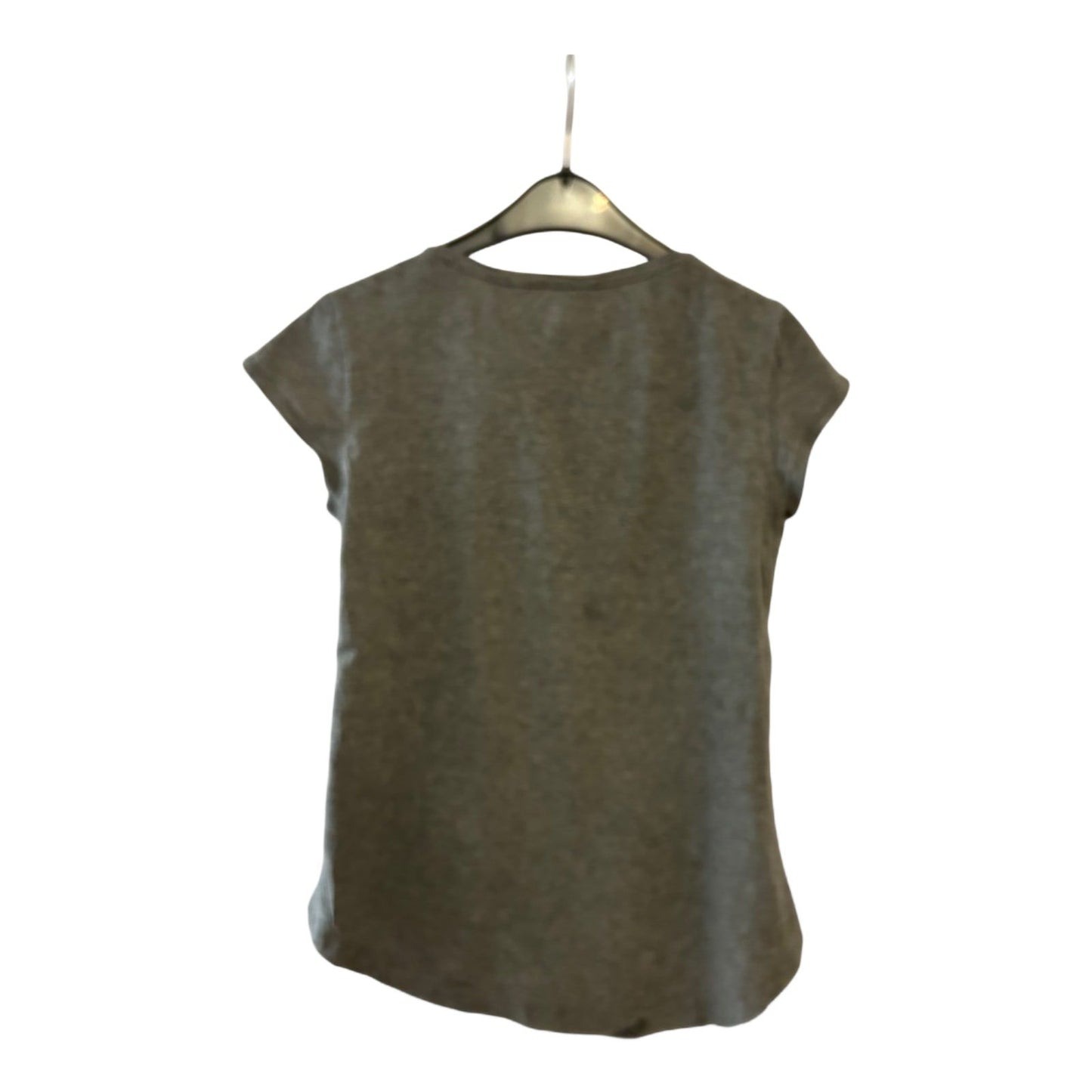 H&M T-Shirt Teens mit Print grau Größe 158