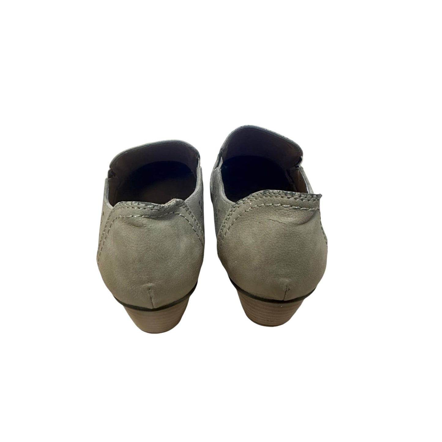 Cityline Damen Absatzschuhe graubraun Gr. 38