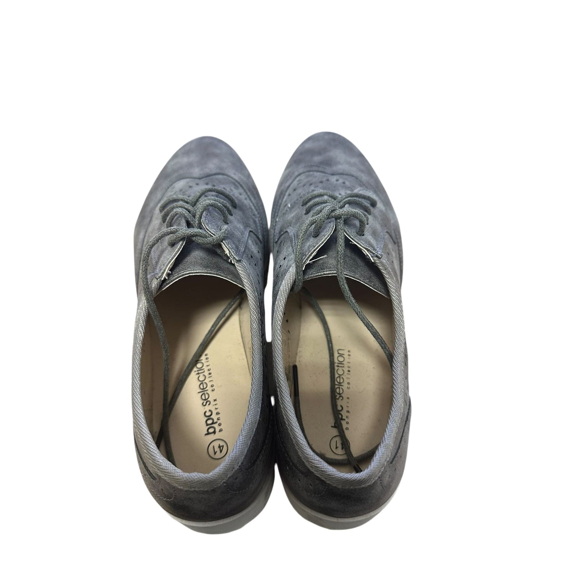 bpc collection Halbschuhe grau / silber Gr. 41