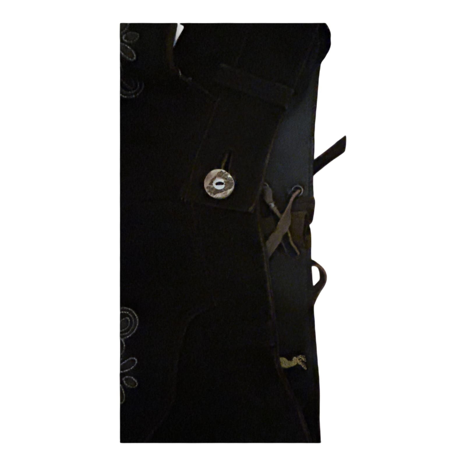 Almsach Damen Lederhose Wildleder schwarz Größe 36 NEU
