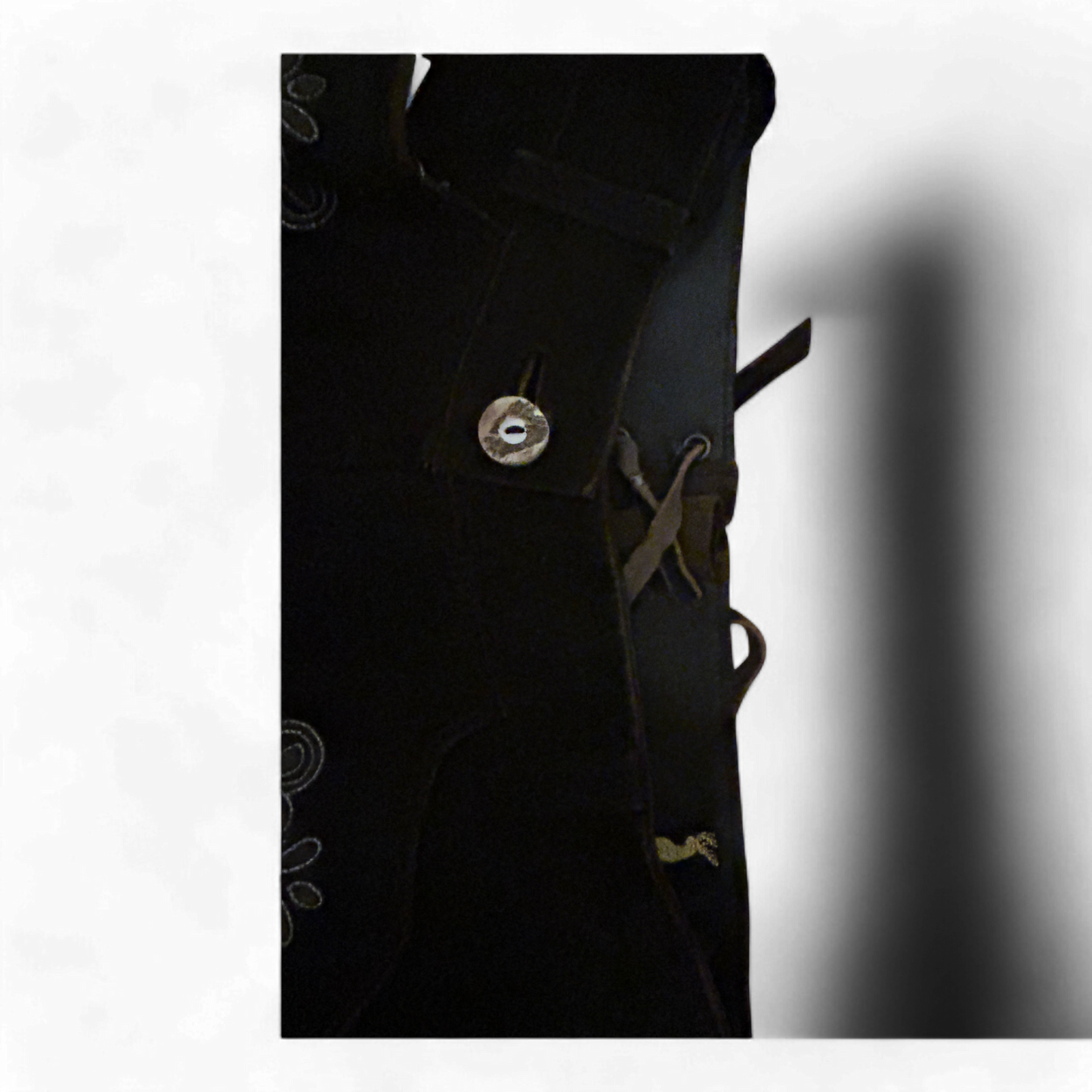 Almsach Damen Lederhose Wildleder schwarz Größe 36 NEU