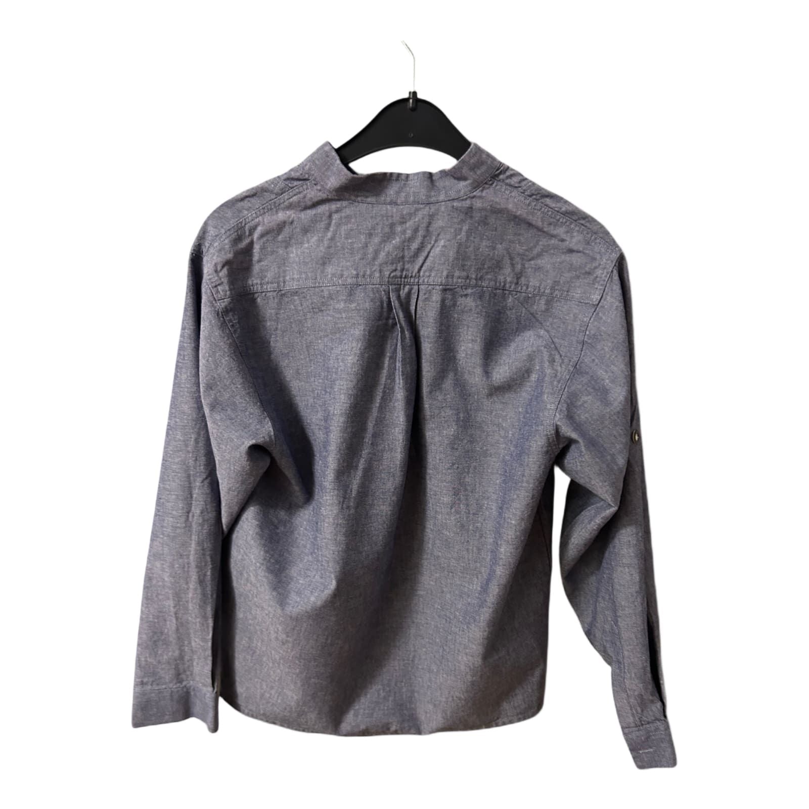 Distler Original Trachtenbluse blau Kinder Größe 146