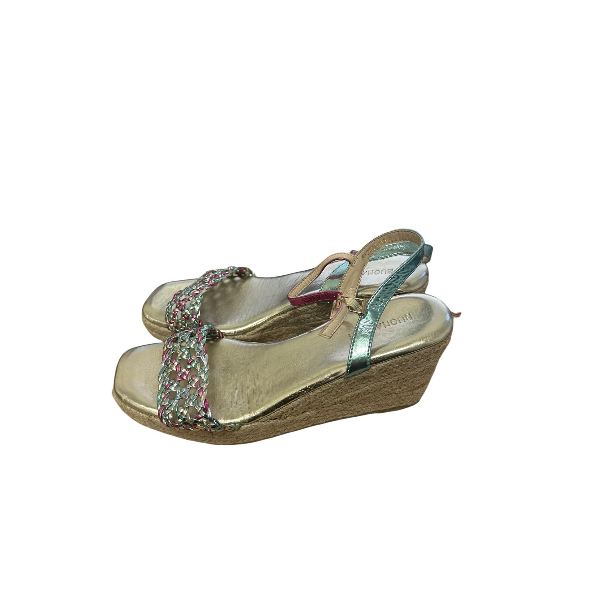 Buonarotti Halbschuh Damen gold Gr. 39
