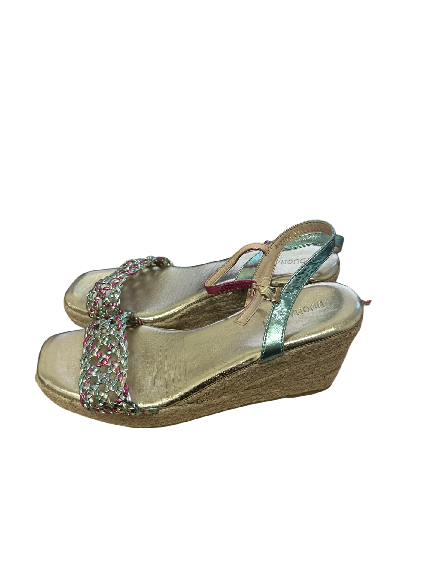 Buonarotti Halbschuh Damen gold Gr. 39