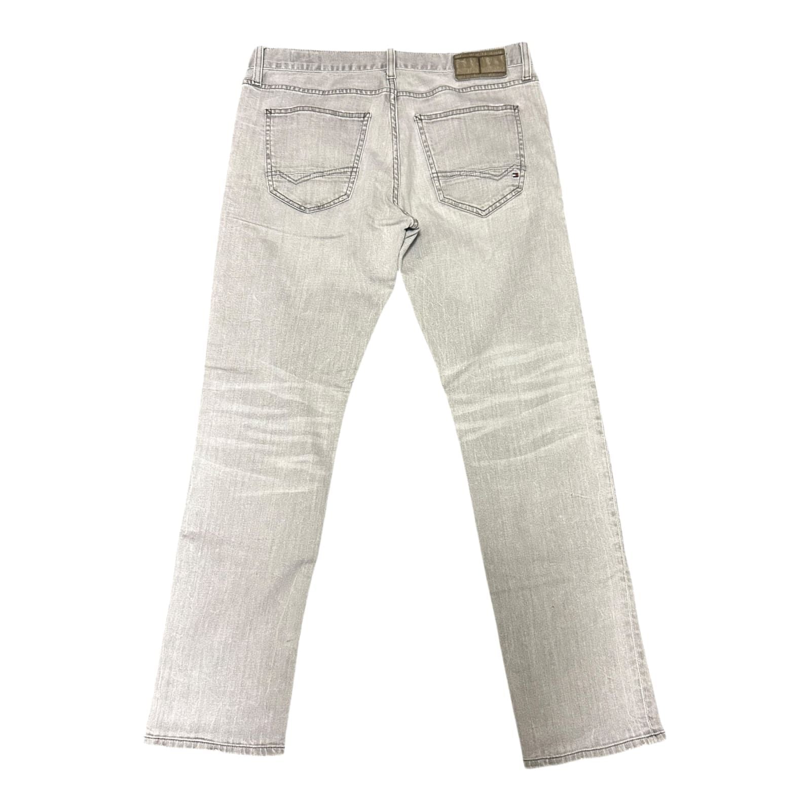 Tommy Hilfiger Jeans Herren Blau Bleecker Größe W36 L32 Stretch Denim