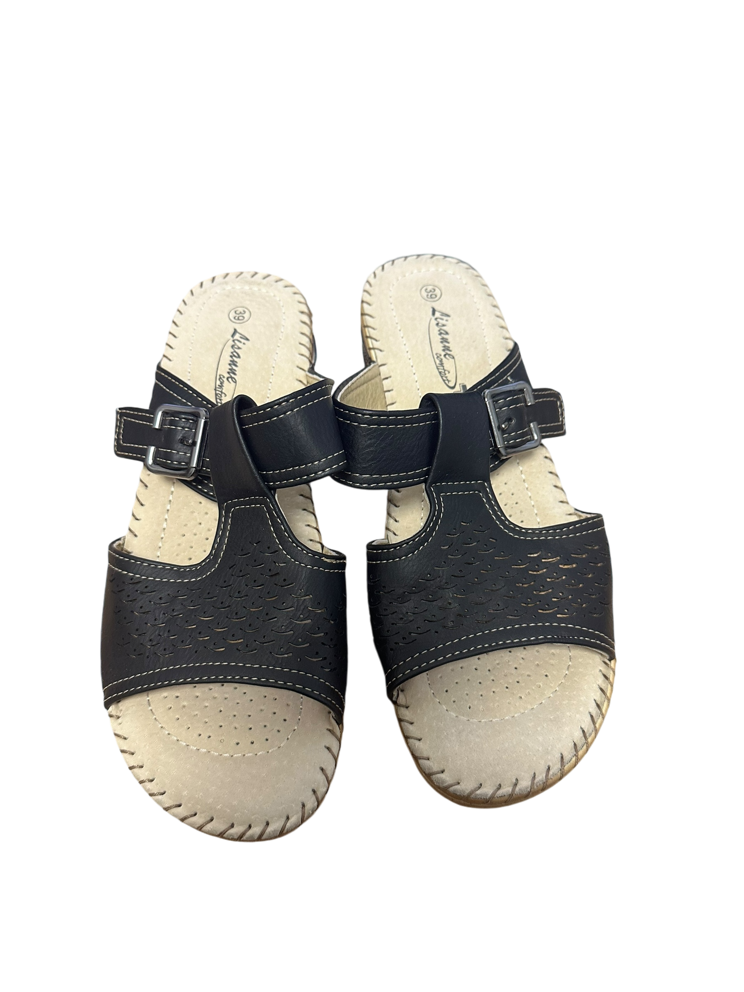 Lisanne comfort Halbschuh Damen schwarz Gr. 39