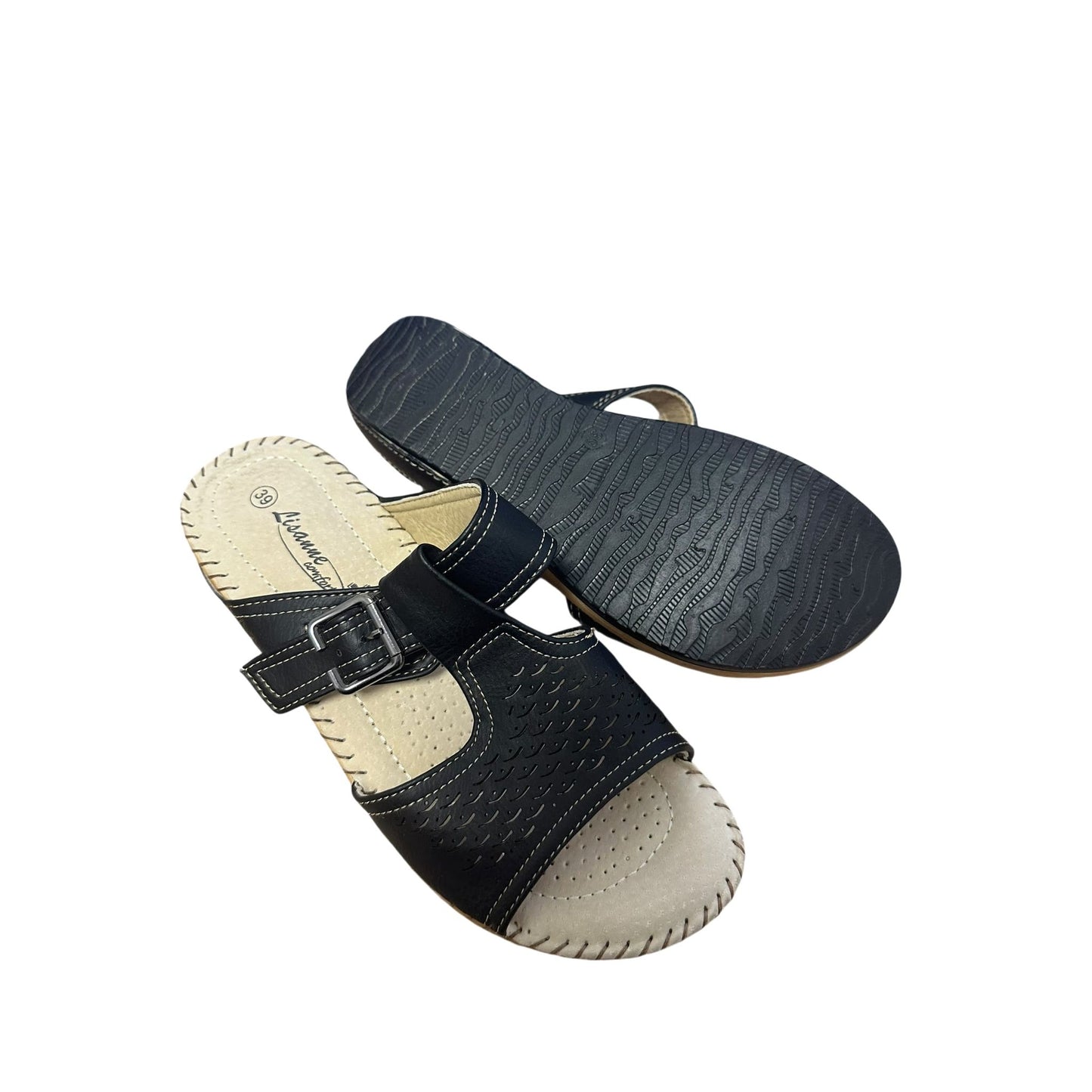 Lisanne comfort Halbschuh Damen schwarz Gr. 39