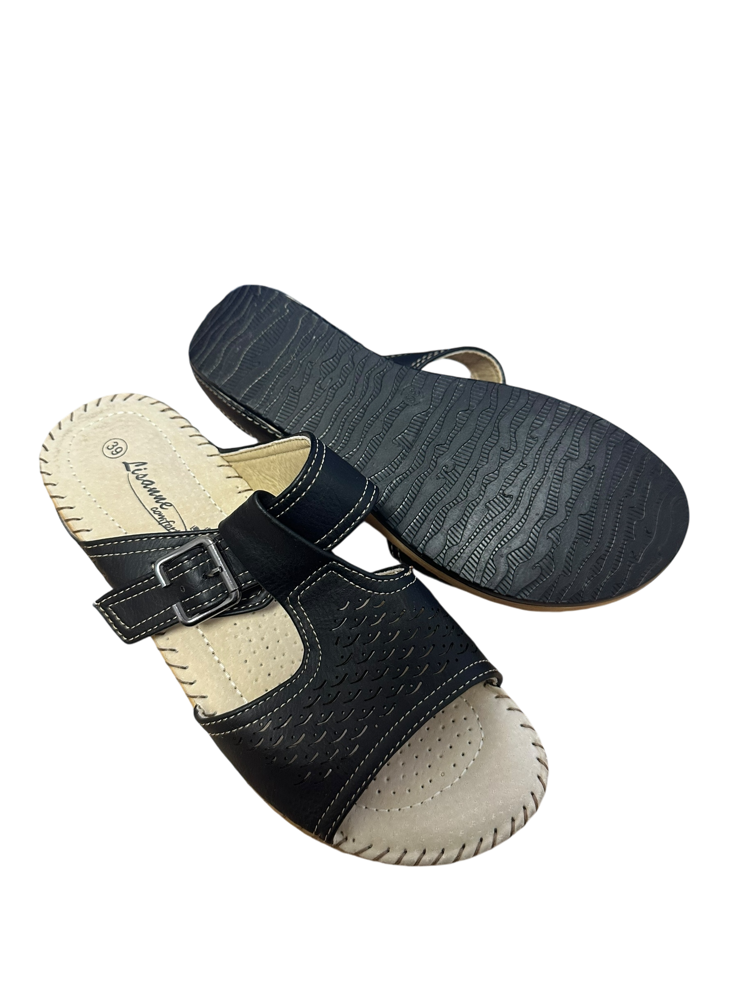 Lisanne comfort Halbschuh Damen schwarz Gr. 39