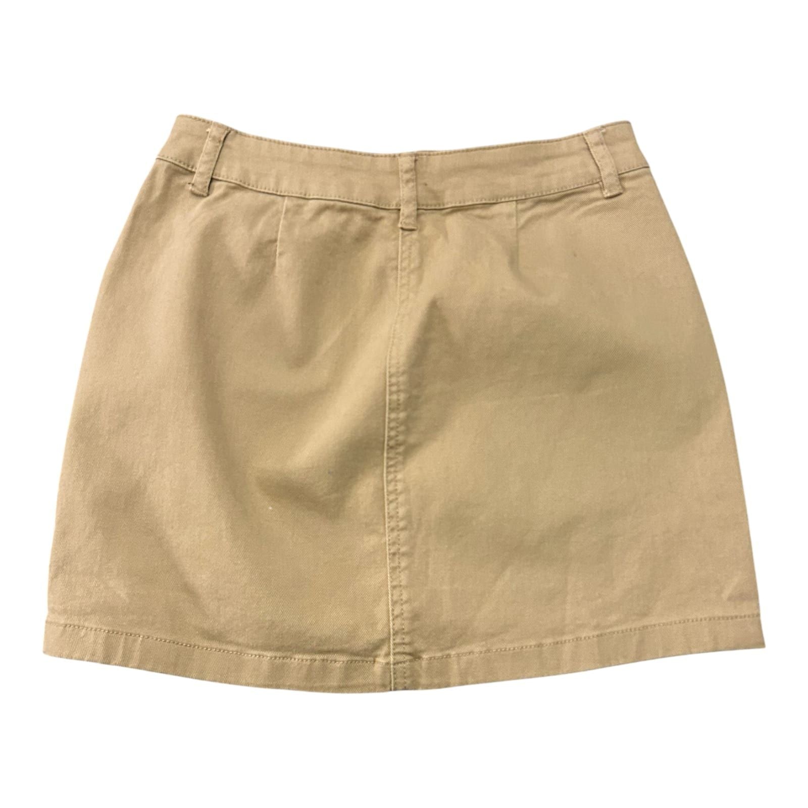 Pull & Bear Damen Minirock beige, Größe S