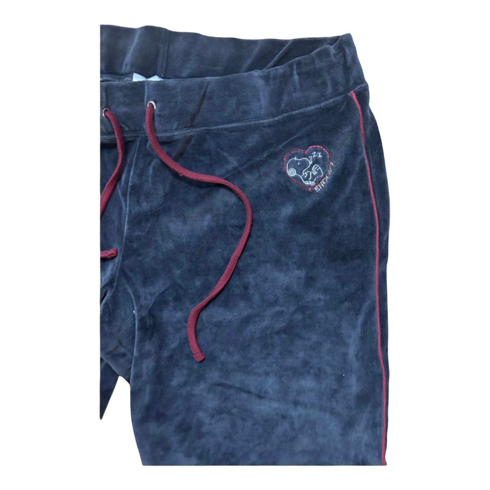 C&A Damen Jogginghose SNOOPY grau samtig Größe L