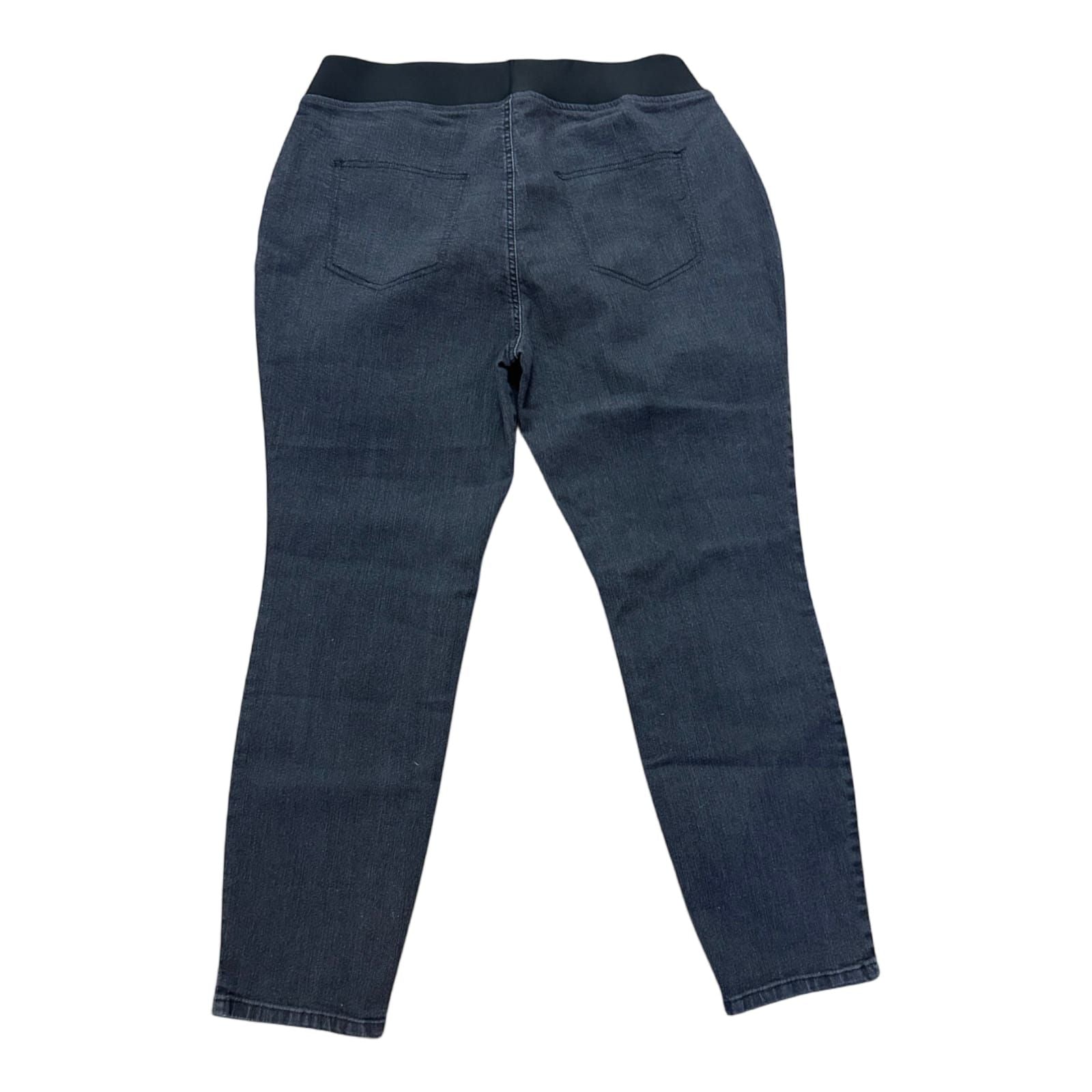 John Baner Damen Jeggins grau mit Gummizug Größe 48