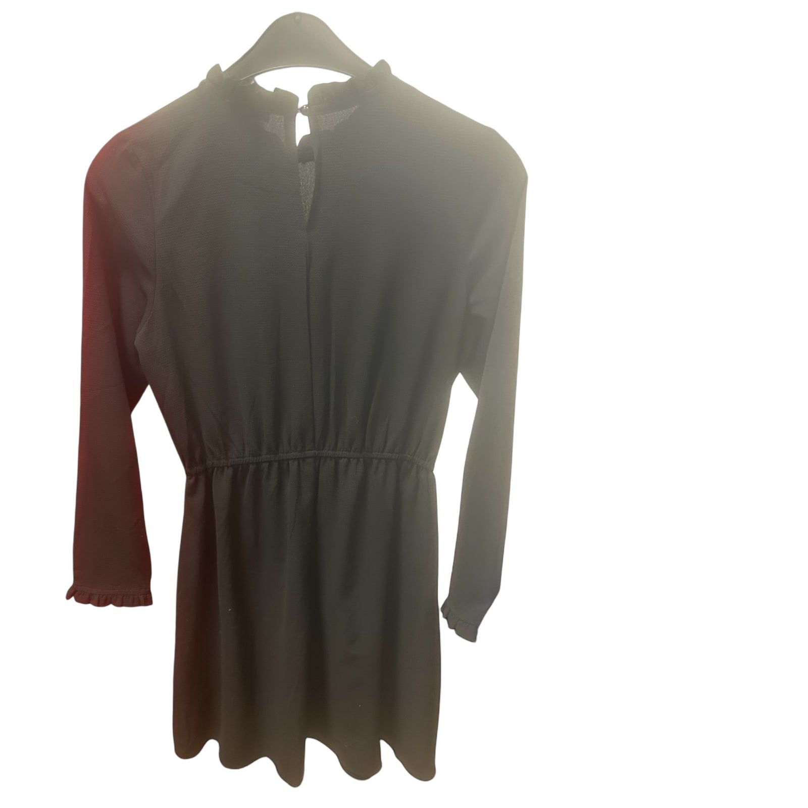 Colloseum Kleid Damen Dress Damenkleid Gr. S Schwarz Stretch Perlen Elegant Look