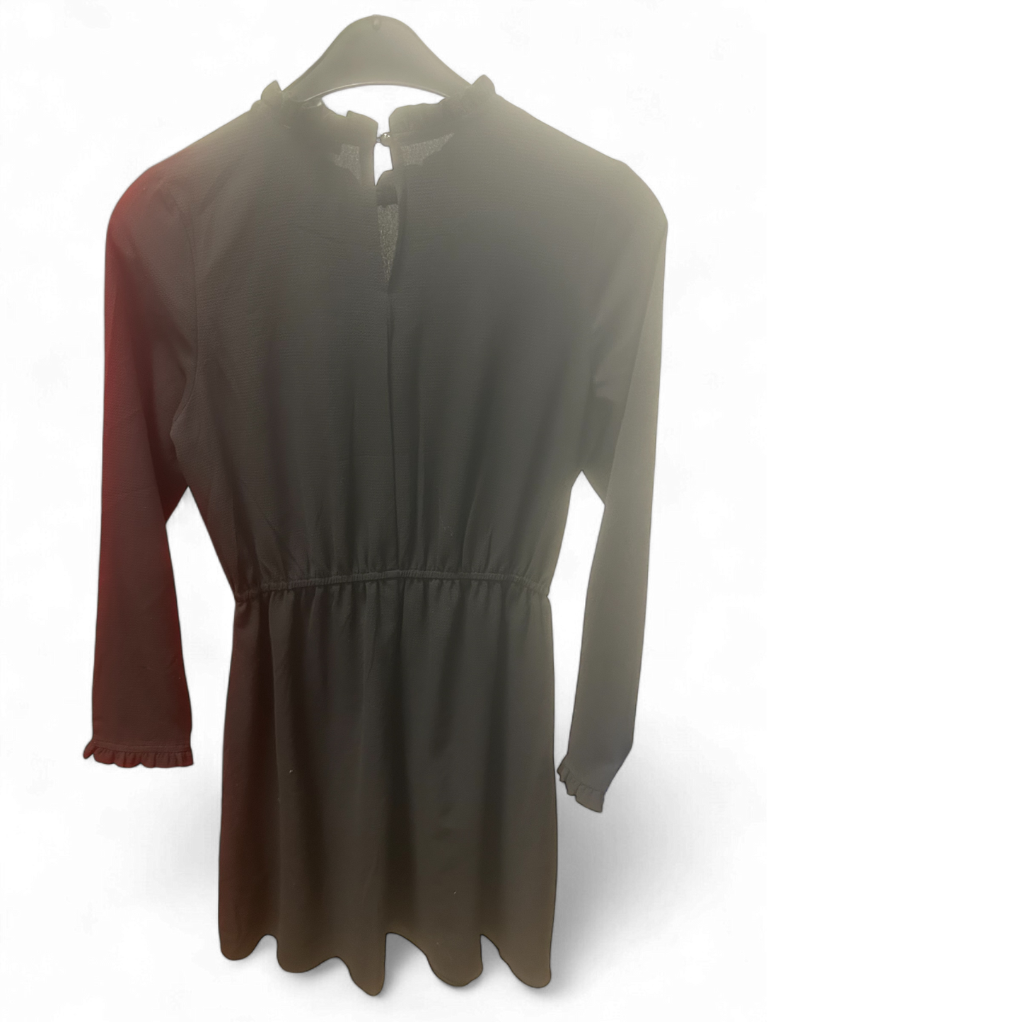 Colloseum Kleid Damen Dress Damenkleid Gr. S Schwarz Stretch Perlen Elegant Look