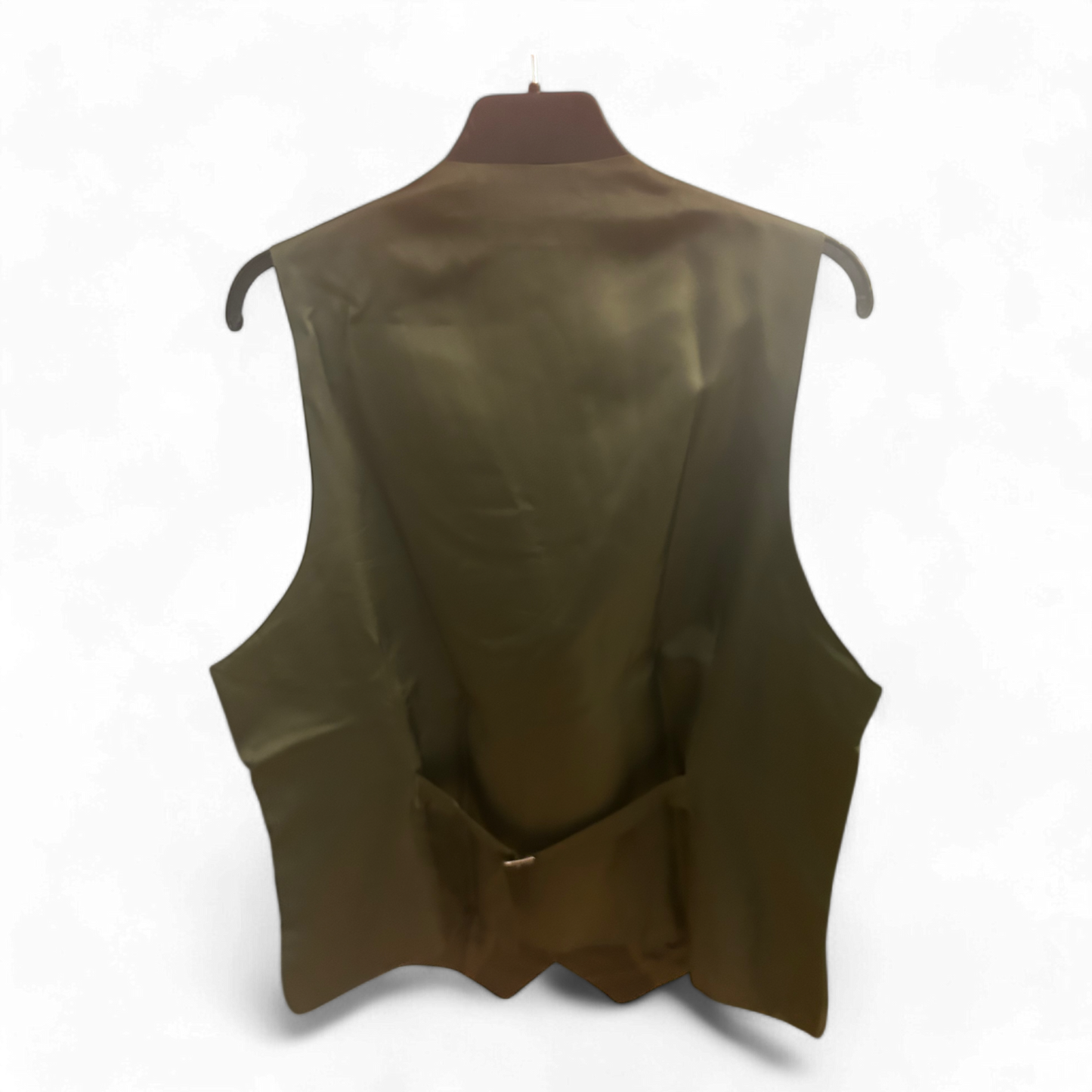 Magee Herren Weste Gr 50 Dunkelgrün Wollstoff Country Stil Elegant Vintage