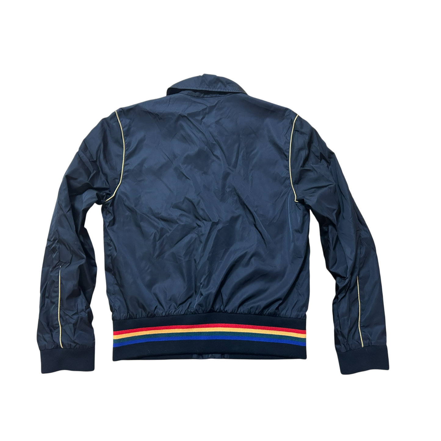 Marc Jacobs Herren Jacke – Schwarz, Größe 50, Sehr Hochwertig, Wie Neu, mit Regenbogen-Details