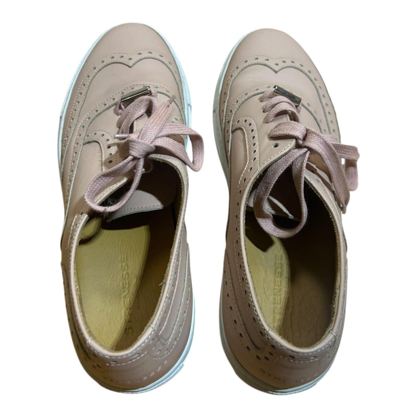 Strenesse Damen Halbschuhe Leder Rosa Größe 39 – Elegant & Zeitlos
