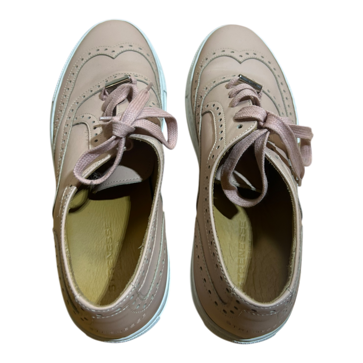 Strenesse Damen Halbschuhe Leder Rosa Größe 39 – Elegant & Zeitlos