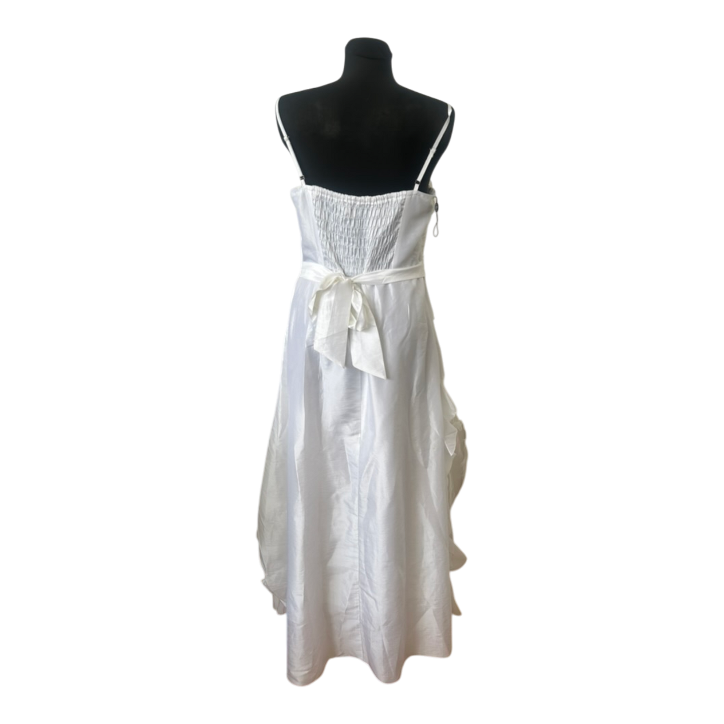 Cherlone Brautkleid Damen Gr. 44 Weiß Maxikleid Abendkleid Ballkleid Hochzeit