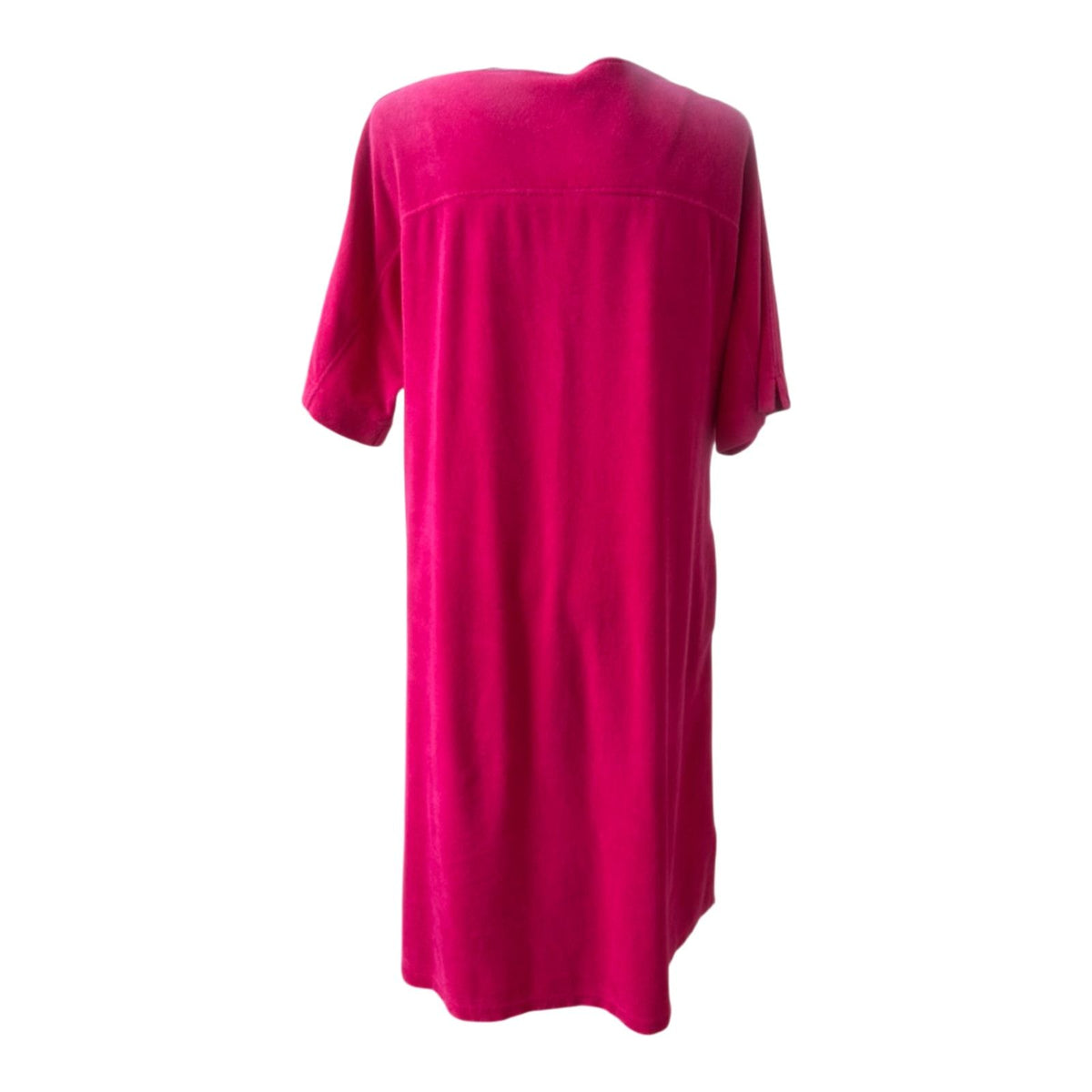 Fürstenberg Bademantel Damen Gr. 44 Pink Frottee Reißverschluss Baumwolle Premium