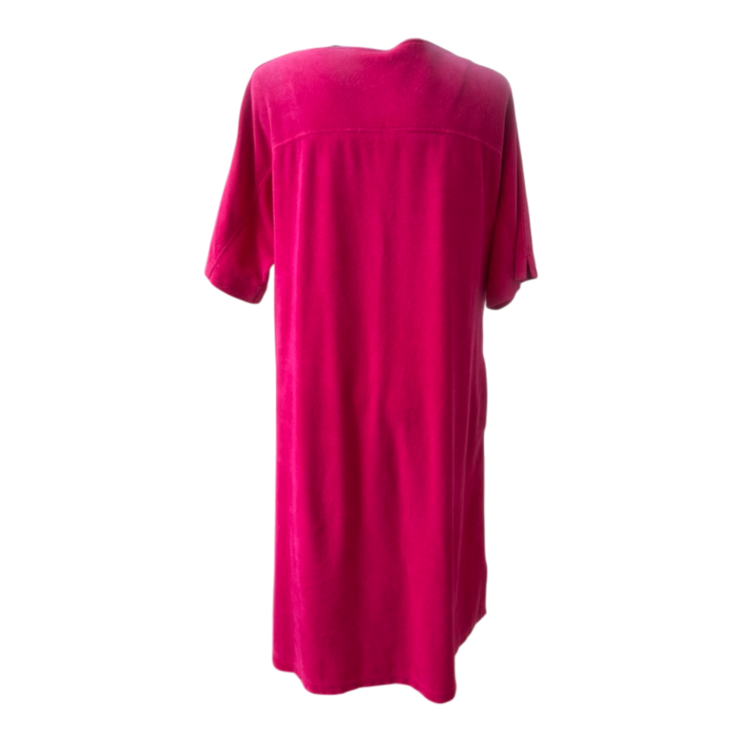 Fürstenberg Bademantel Damen Gr. 44 Pink Frottee Reißverschluss Baumwolle Premium