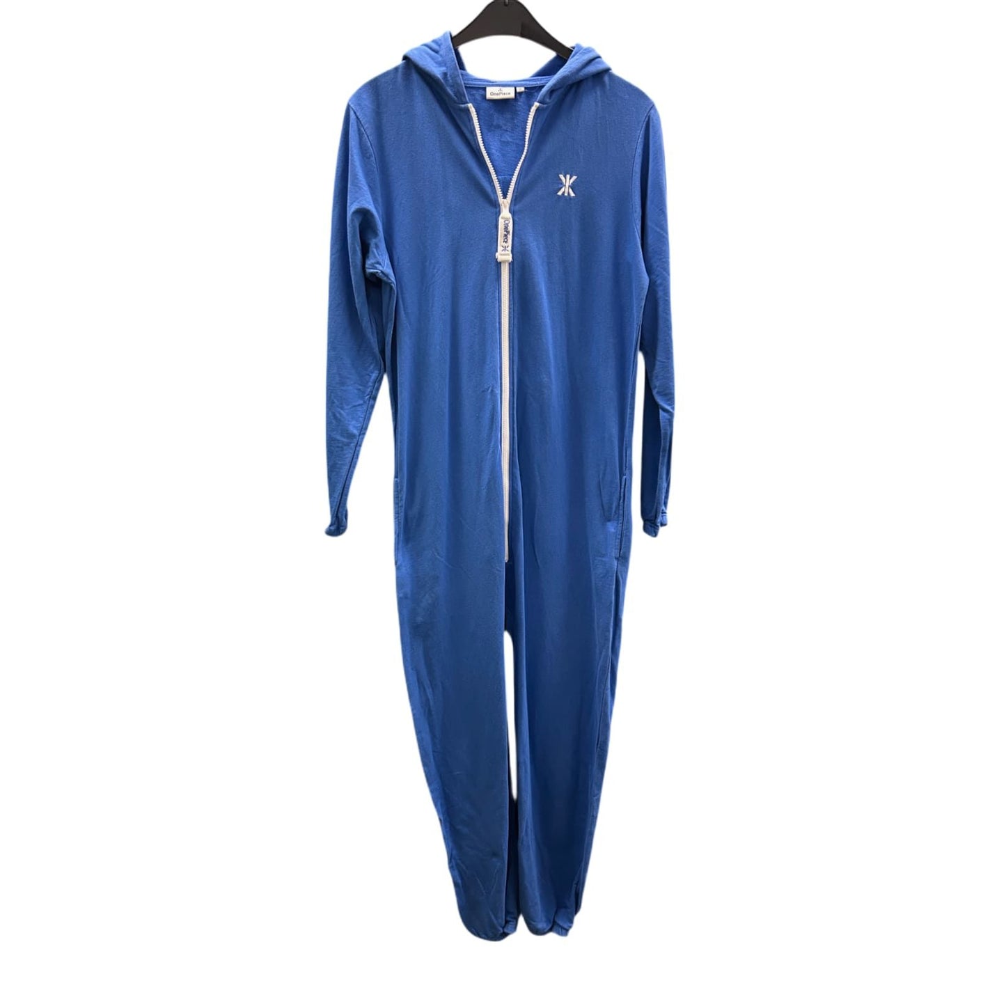 🔥 OnePiece Jumpsuit Herren M Blau – Einteiler 💙
