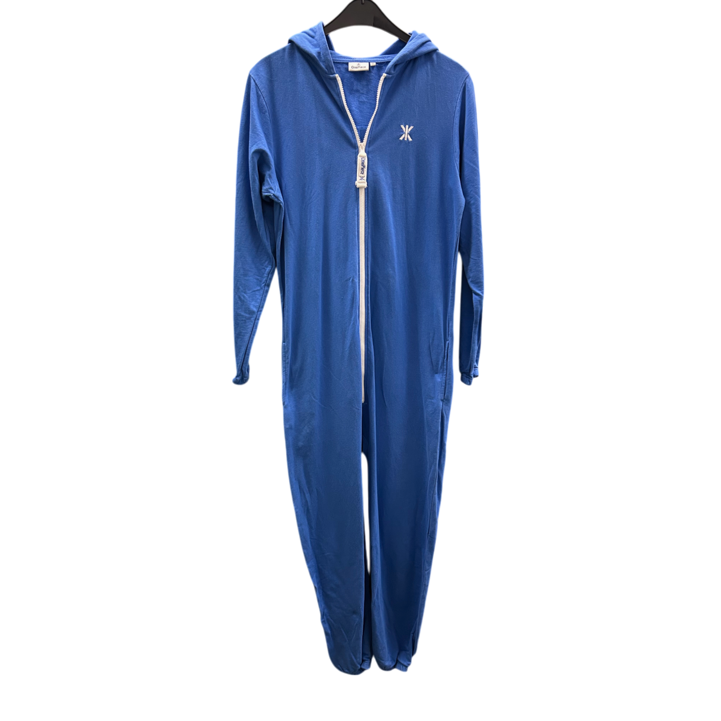 🔥 OnePiece Jumpsuit Herren M Blau – Einteiler 💙