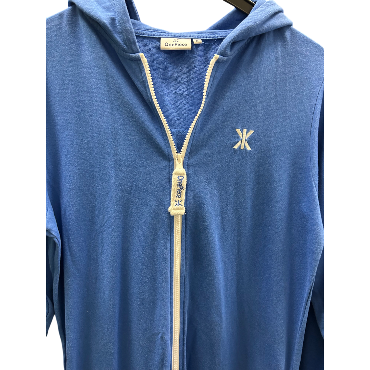 🔥 OnePiece Jumpsuit Herren M Blau – Einteiler 💙