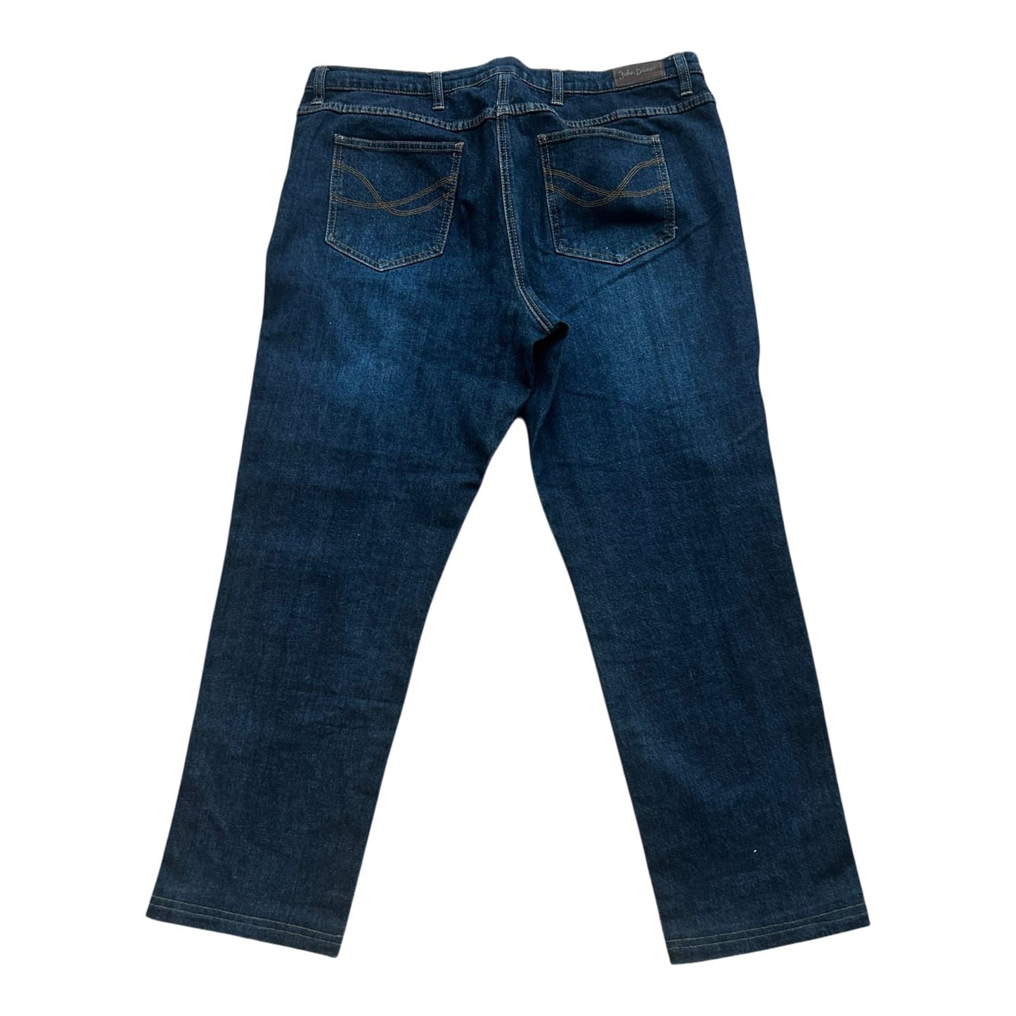 John Baner Jeans Damen Gr 48 Dunkelblau Straight Fit Klassisch Baumwollmix