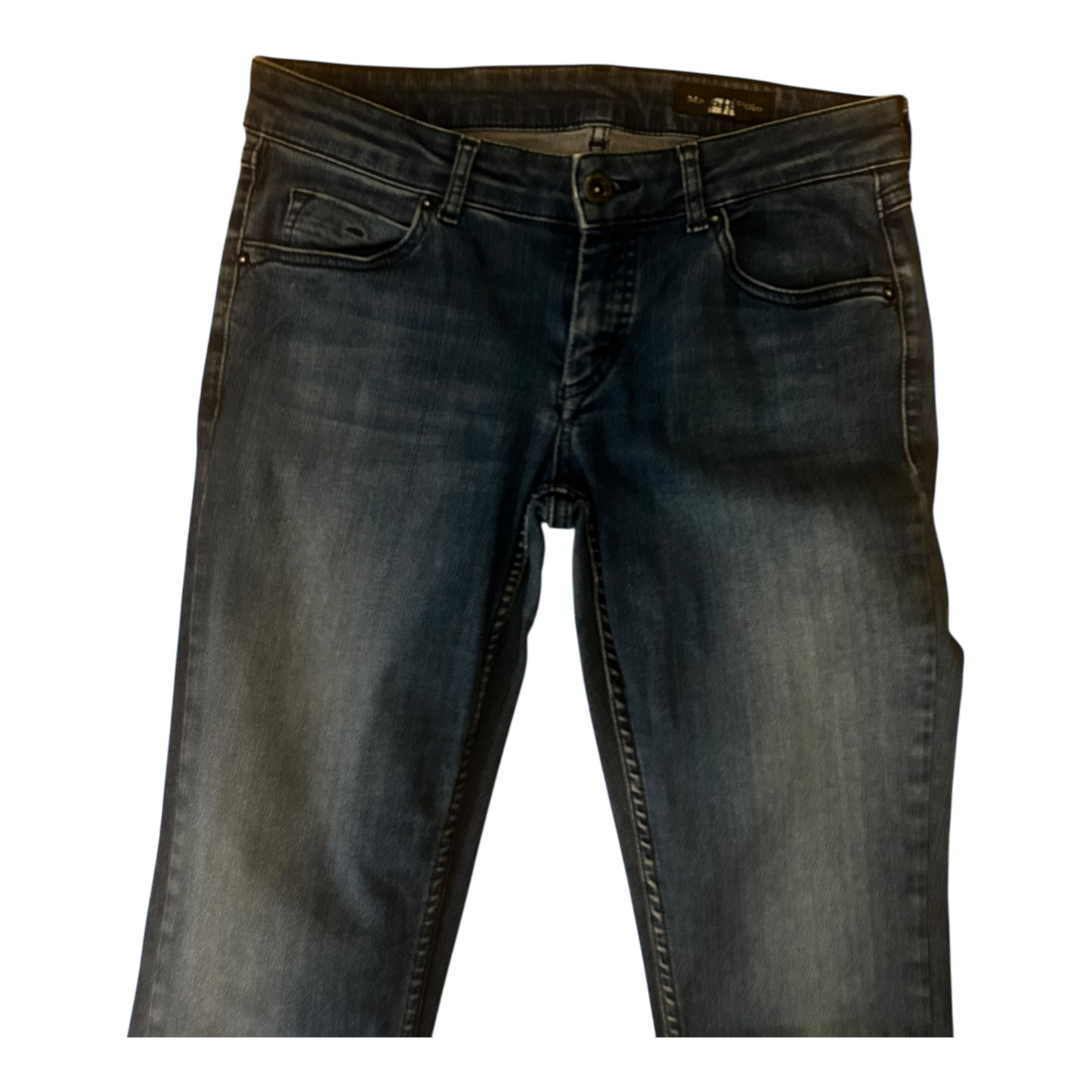 Marc O Polo Jeans  Denim Damen Hose Dunkelblau Röhre W30 L34 Stretch